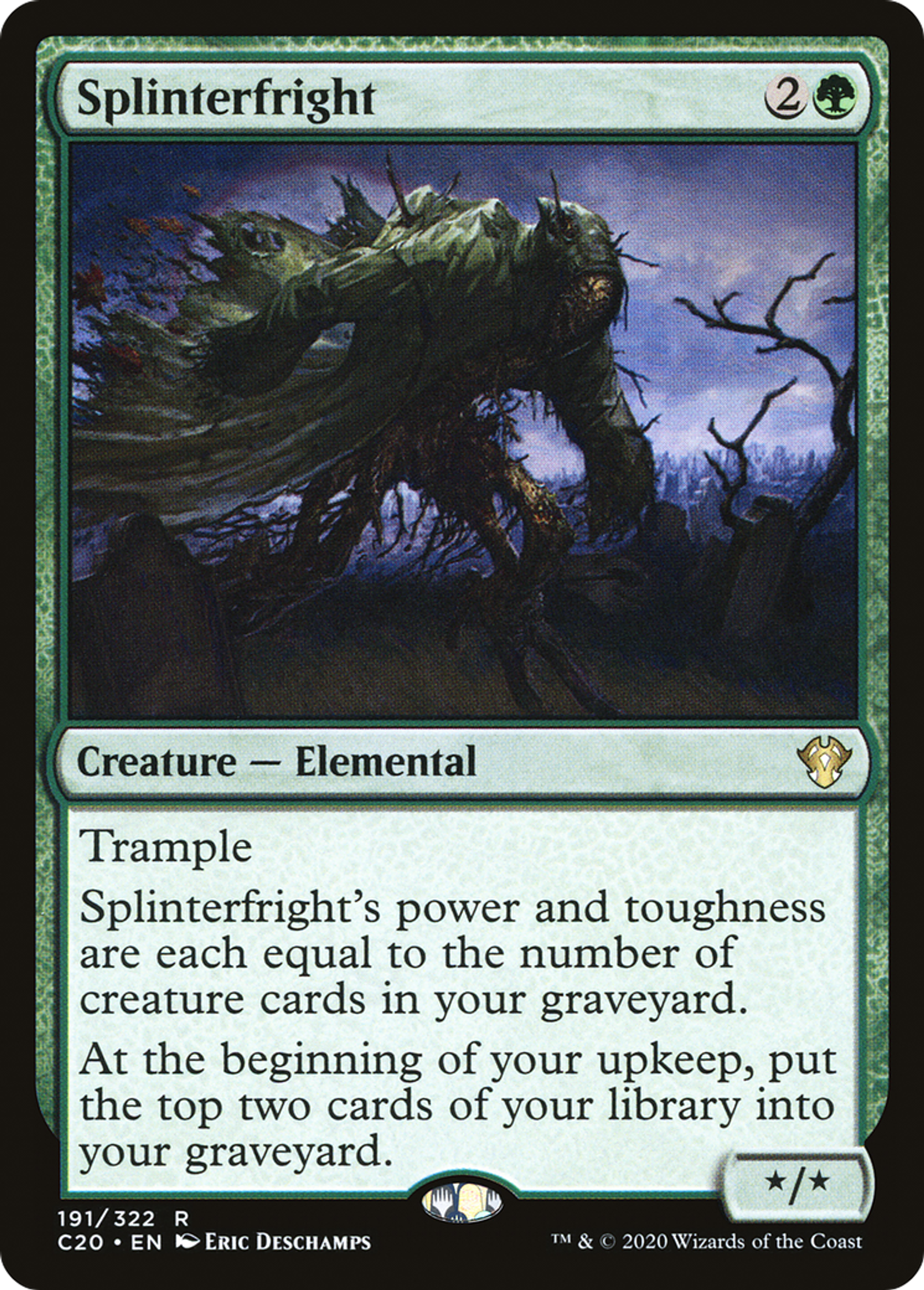 Splinterfright — Commander 2020 — Magic: The Gathering