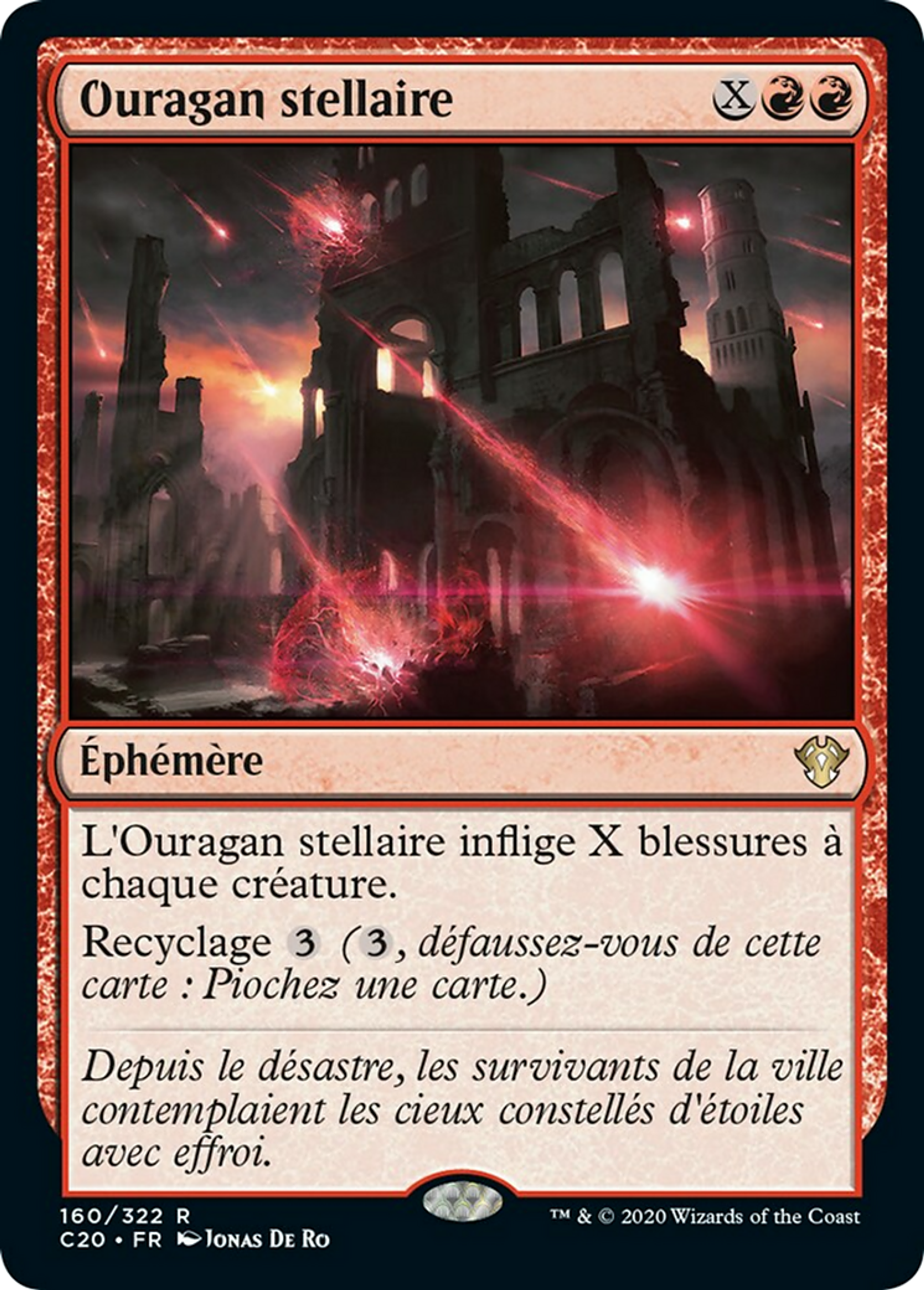 Ouragan stellaire — Commander 2020 — Magic: The Gathering