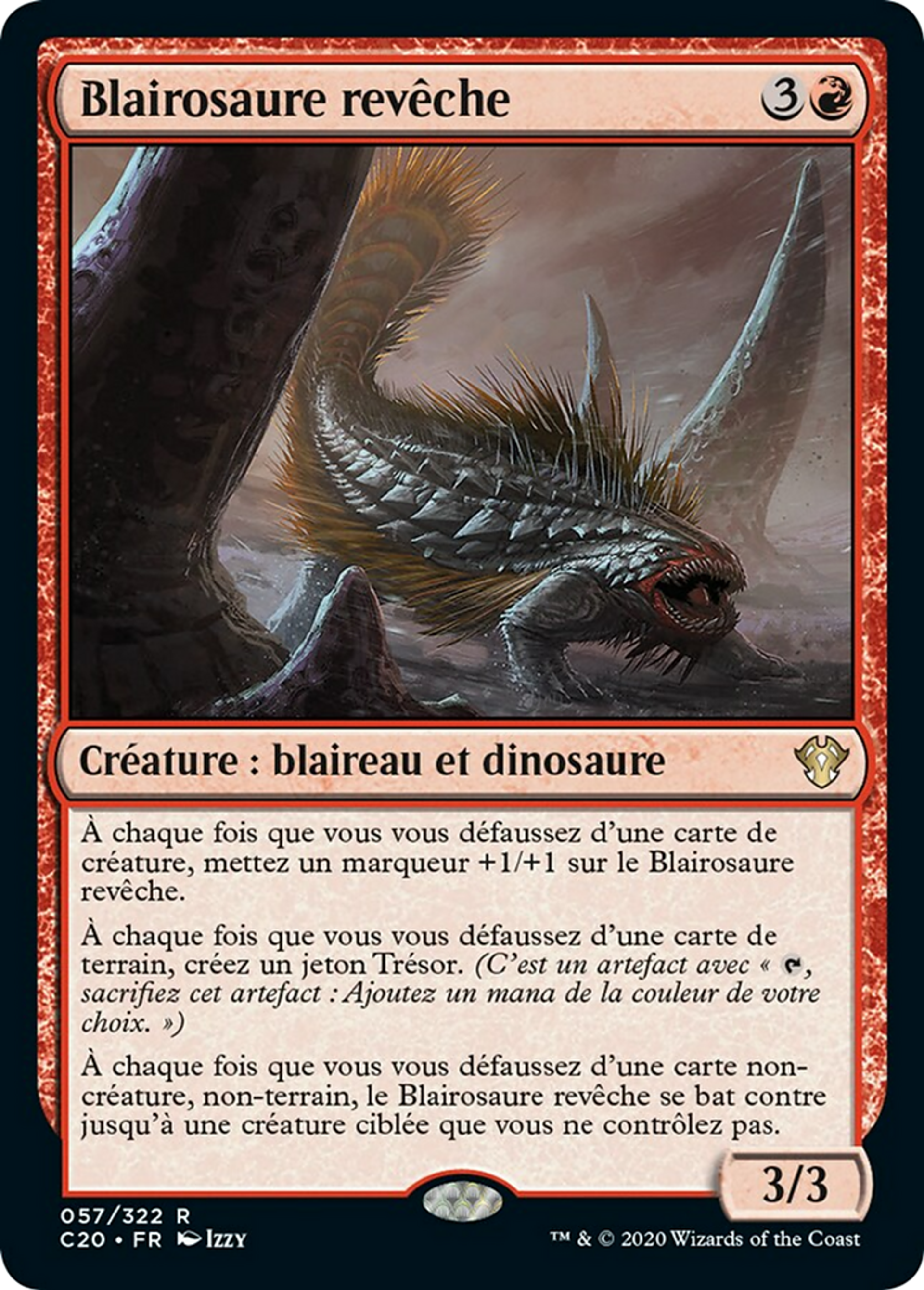 Blairosaure revêche — Commander 2020 — Magic: The Gathering