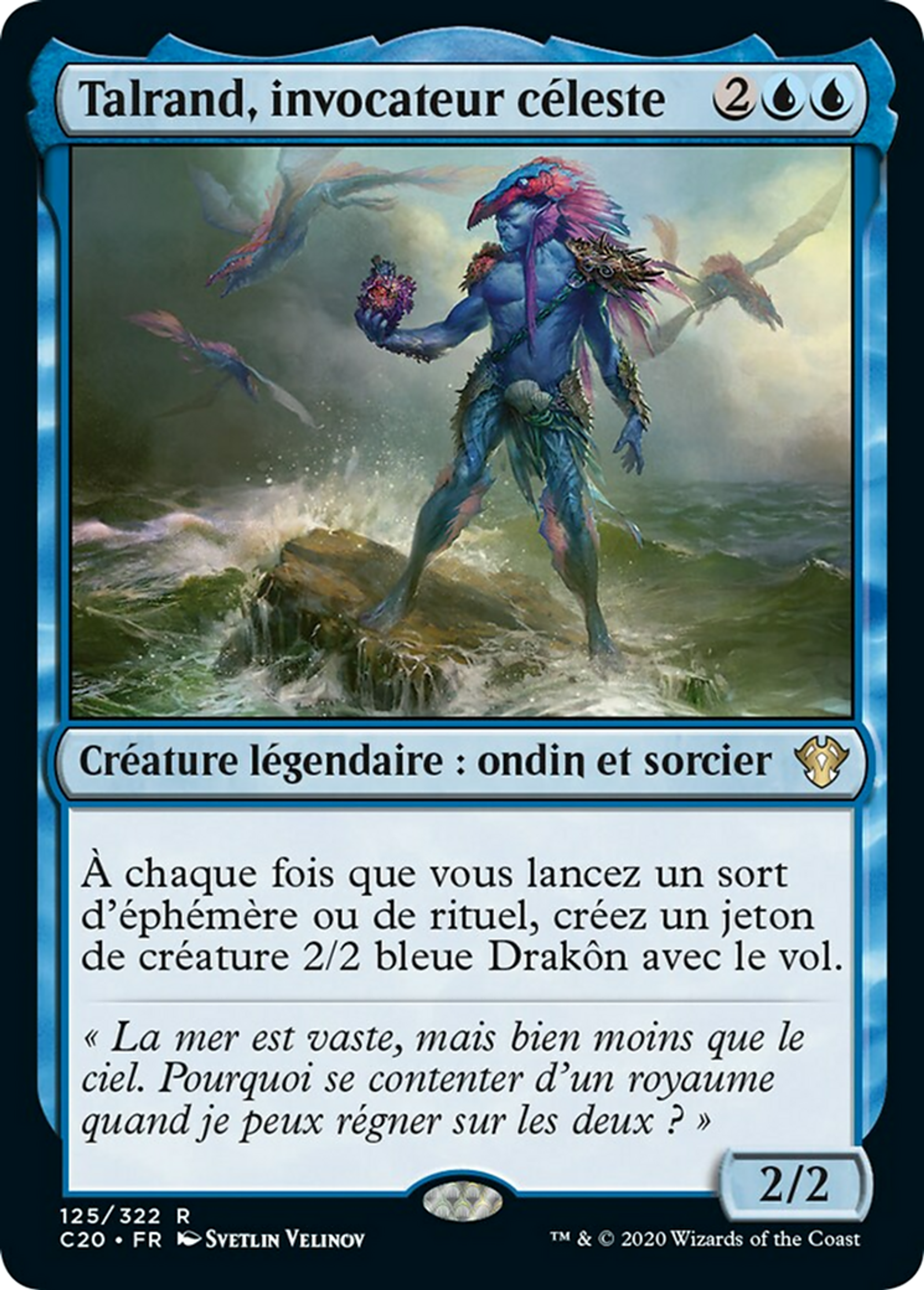 Talrand, invocateur céleste — Commander 2020 — Magic: The Gathering
