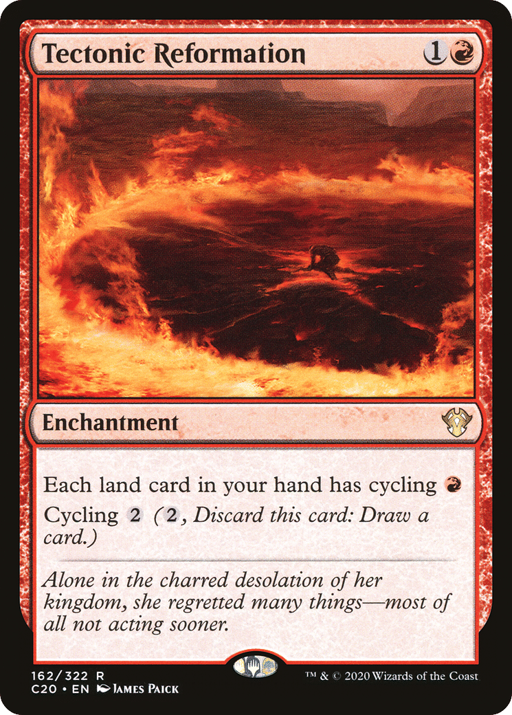 Tectonic Reformation — Commander 2020 — Magic: The Gathering