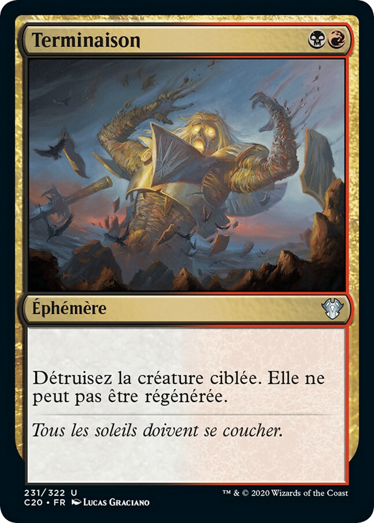Terminaison — Commander 2020 — Magic: The Gathering