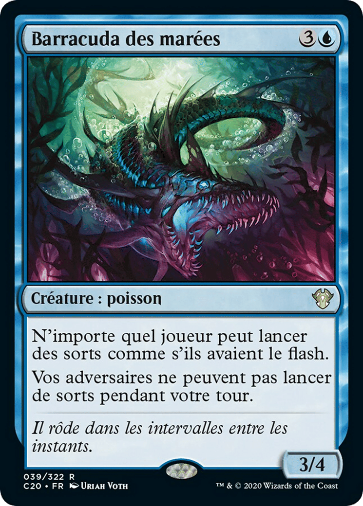 Barracuda des marées — Commander 2020 — Magic: The Gathering
