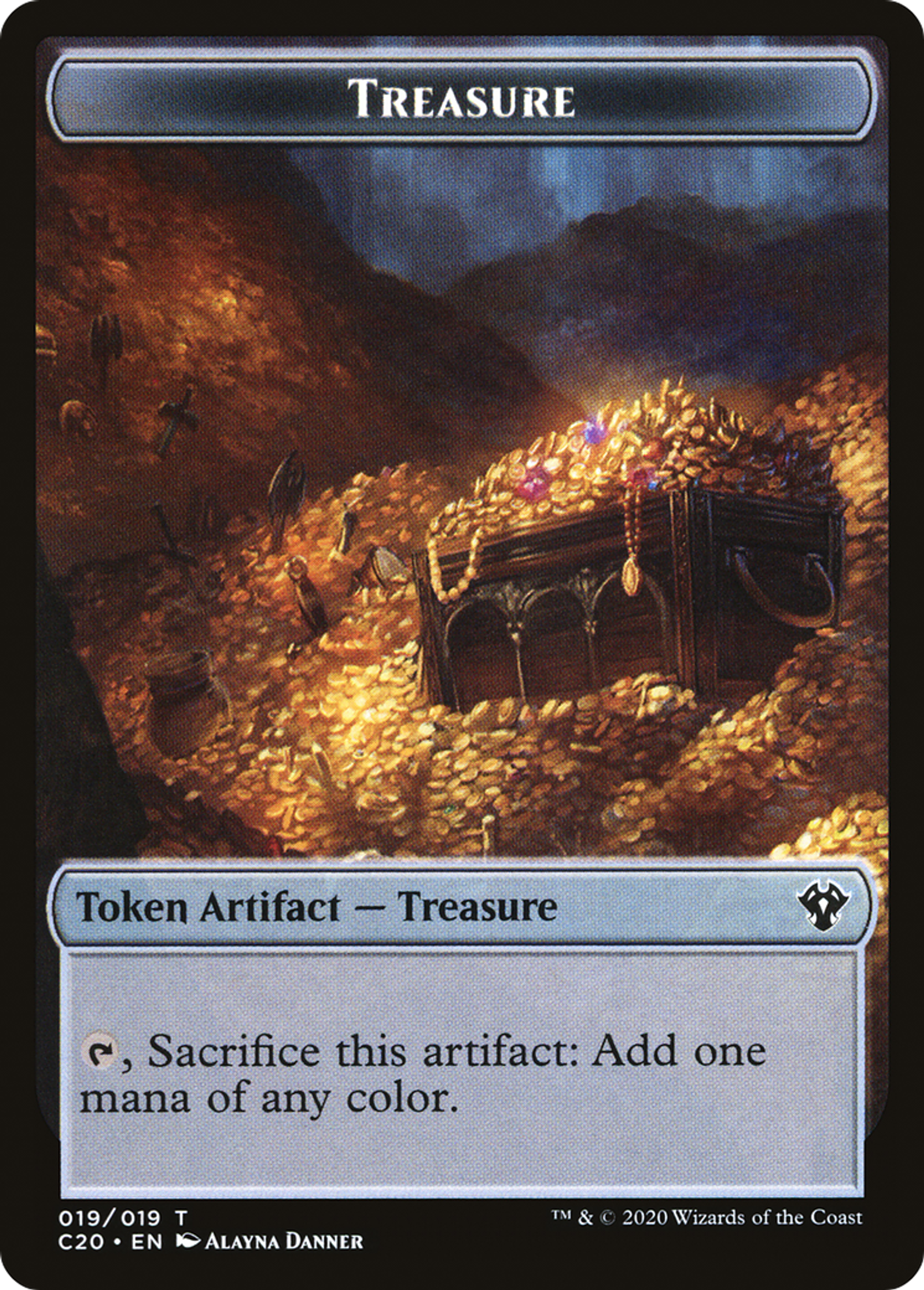 Treasure — Commander 2020 — Magic: The Gathering