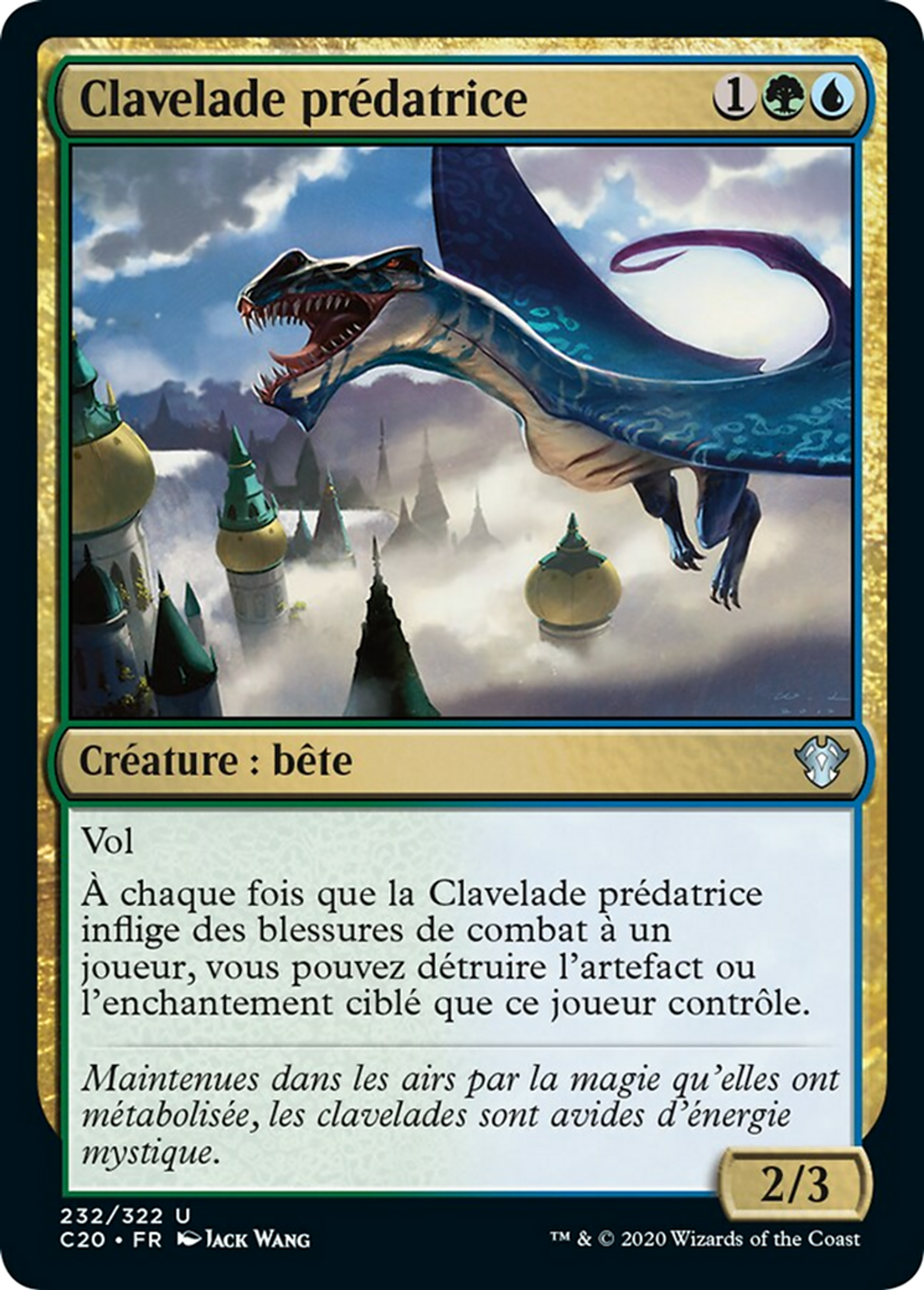 Clavelade prédatrice — Commander 2020 — Magic: The Gathering