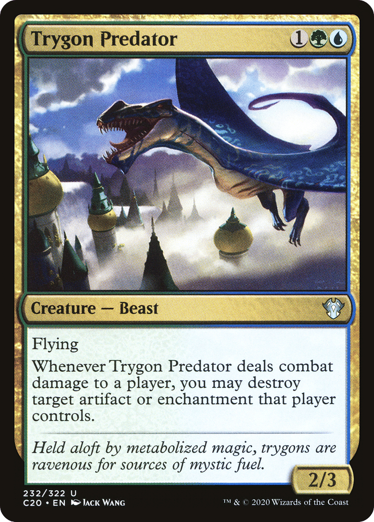 Trygon Predator — Commander 2020 — Magic: The Gathering