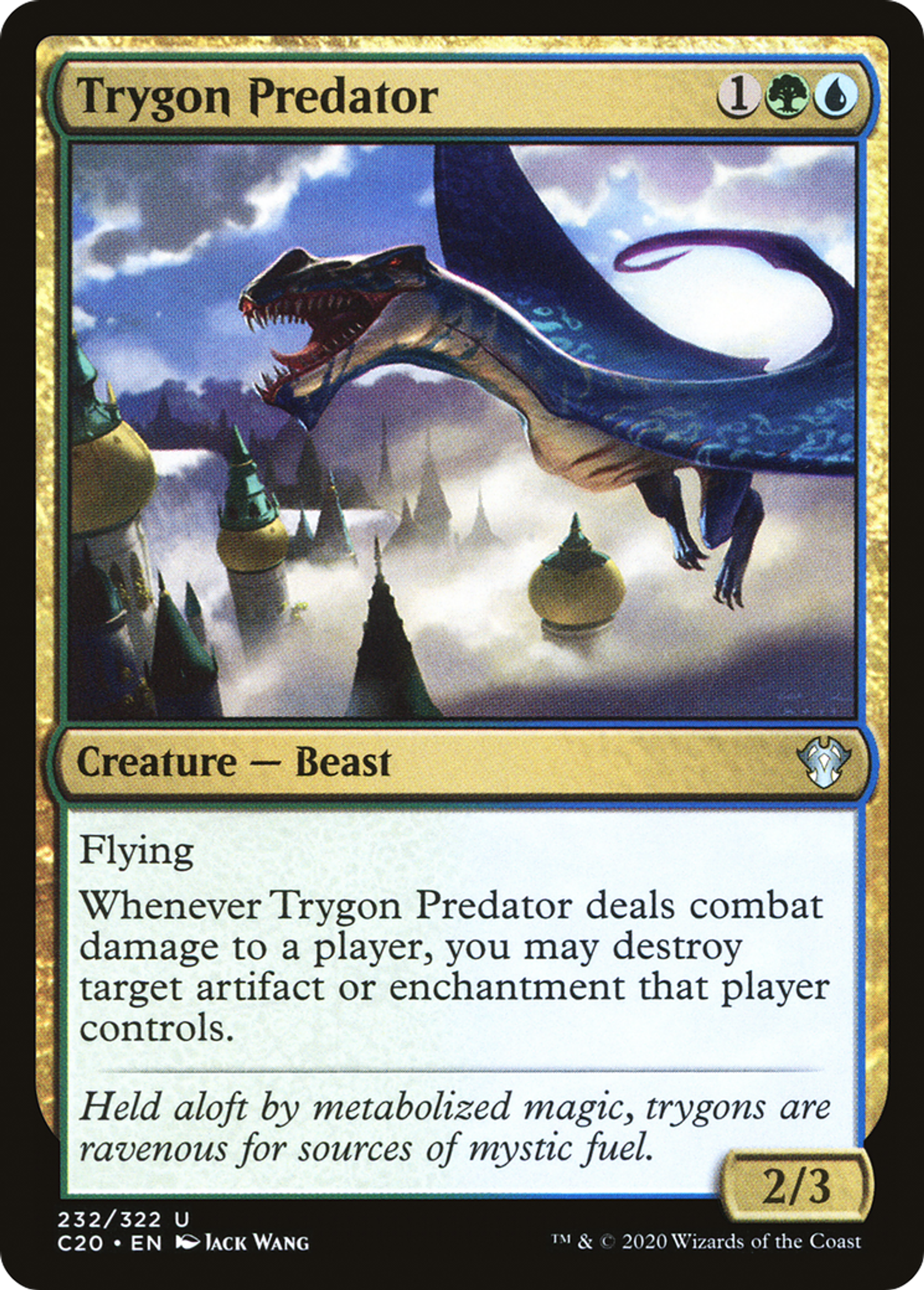Trygon Predator — Commander 2020 — Magic: The Gathering