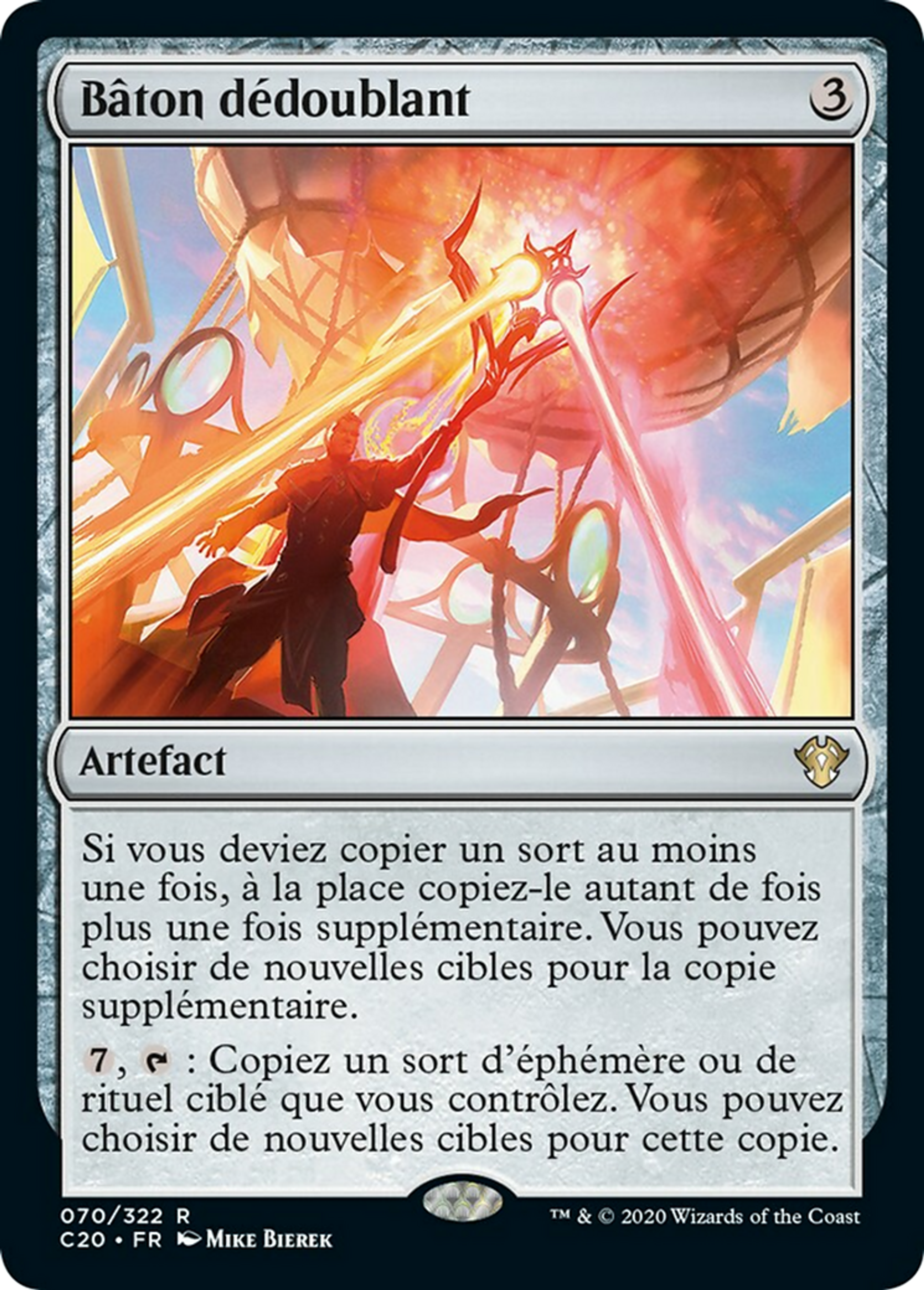 Bâton dédoublant — Commander 2020 — Magic: The Gathering