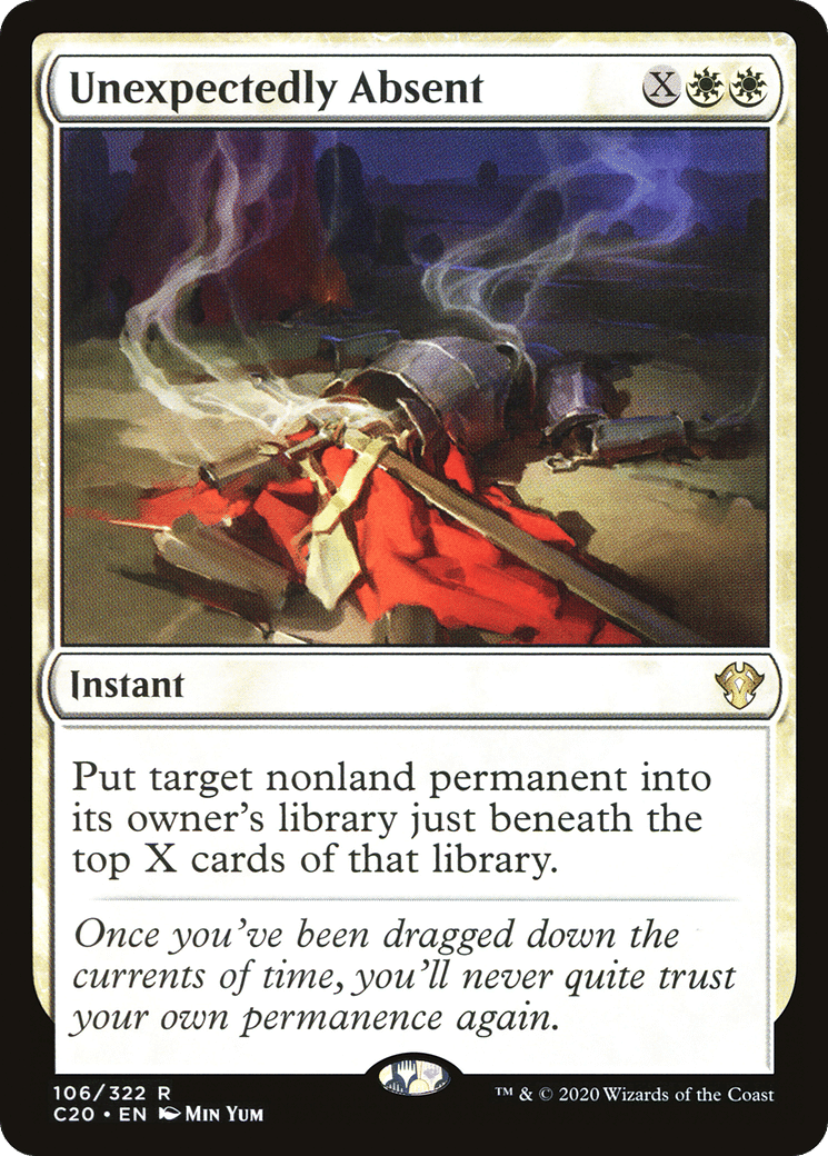 Unexpectedly Absent — Commander 2020 — Magic: The Gathering