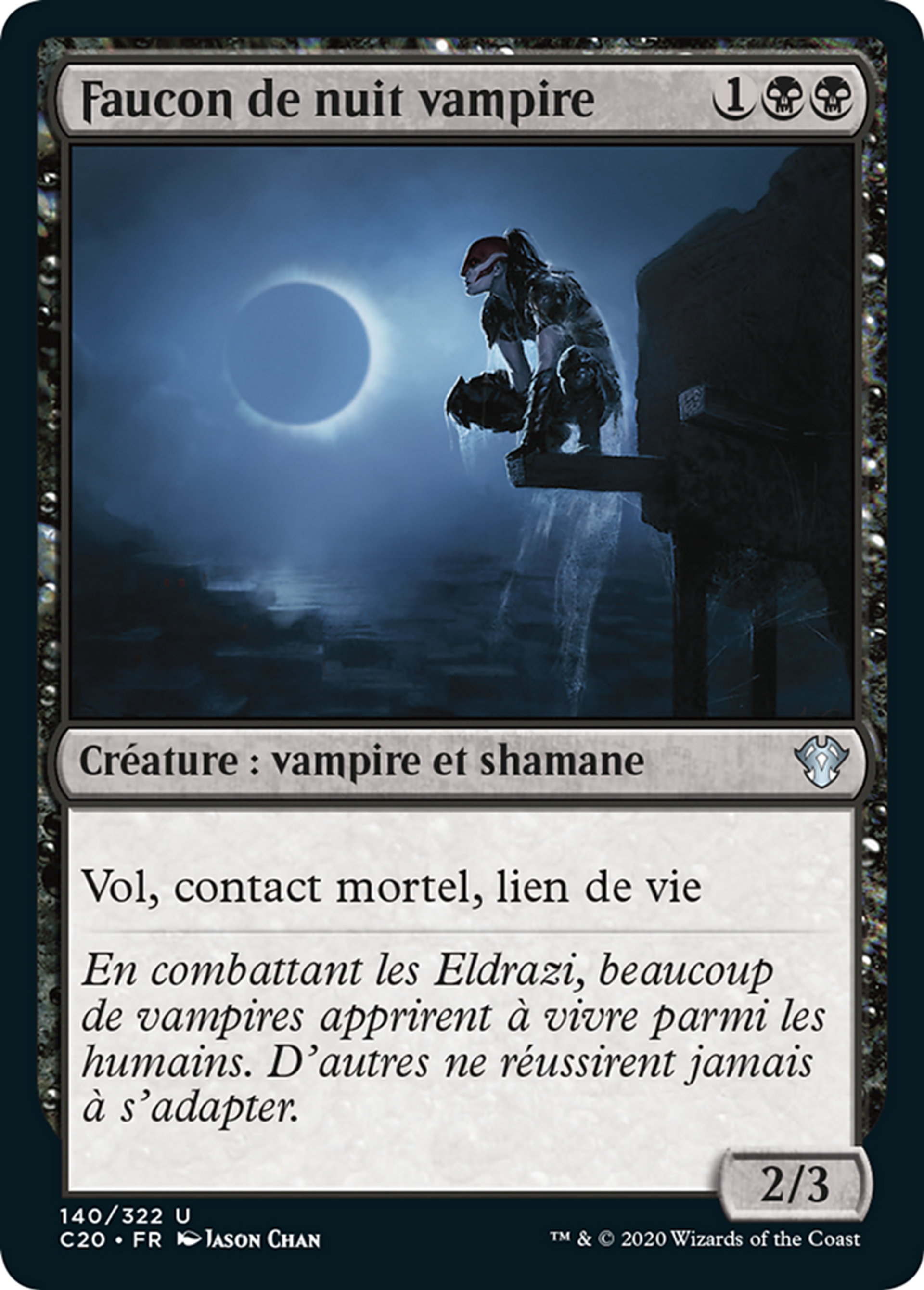Faucon de nuit vampire — Commander 2020 — Magic: The Gathering