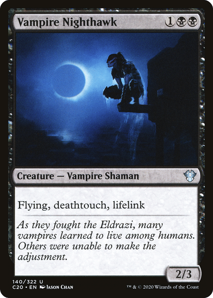 Vampire Nighthawk — Commander 2020 — Magic: The Gathering