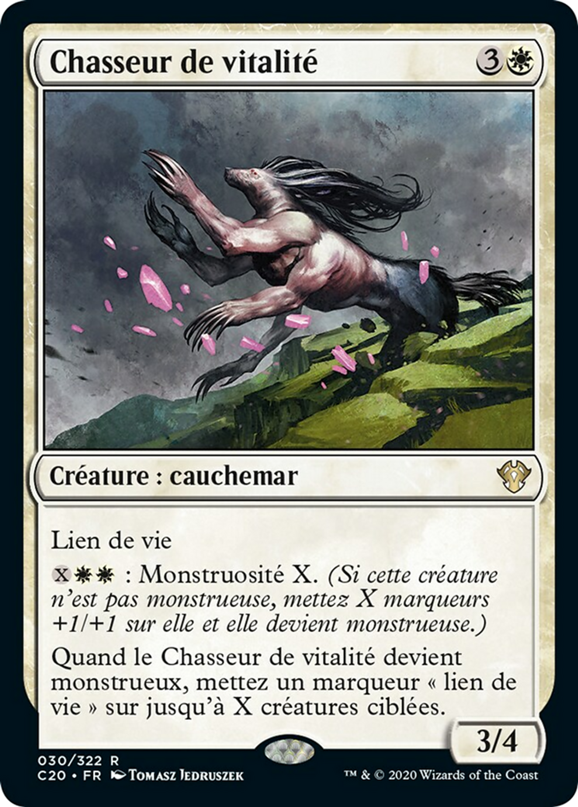 Chasseur de vitalité — Commander 2020 — Magic: The Gathering