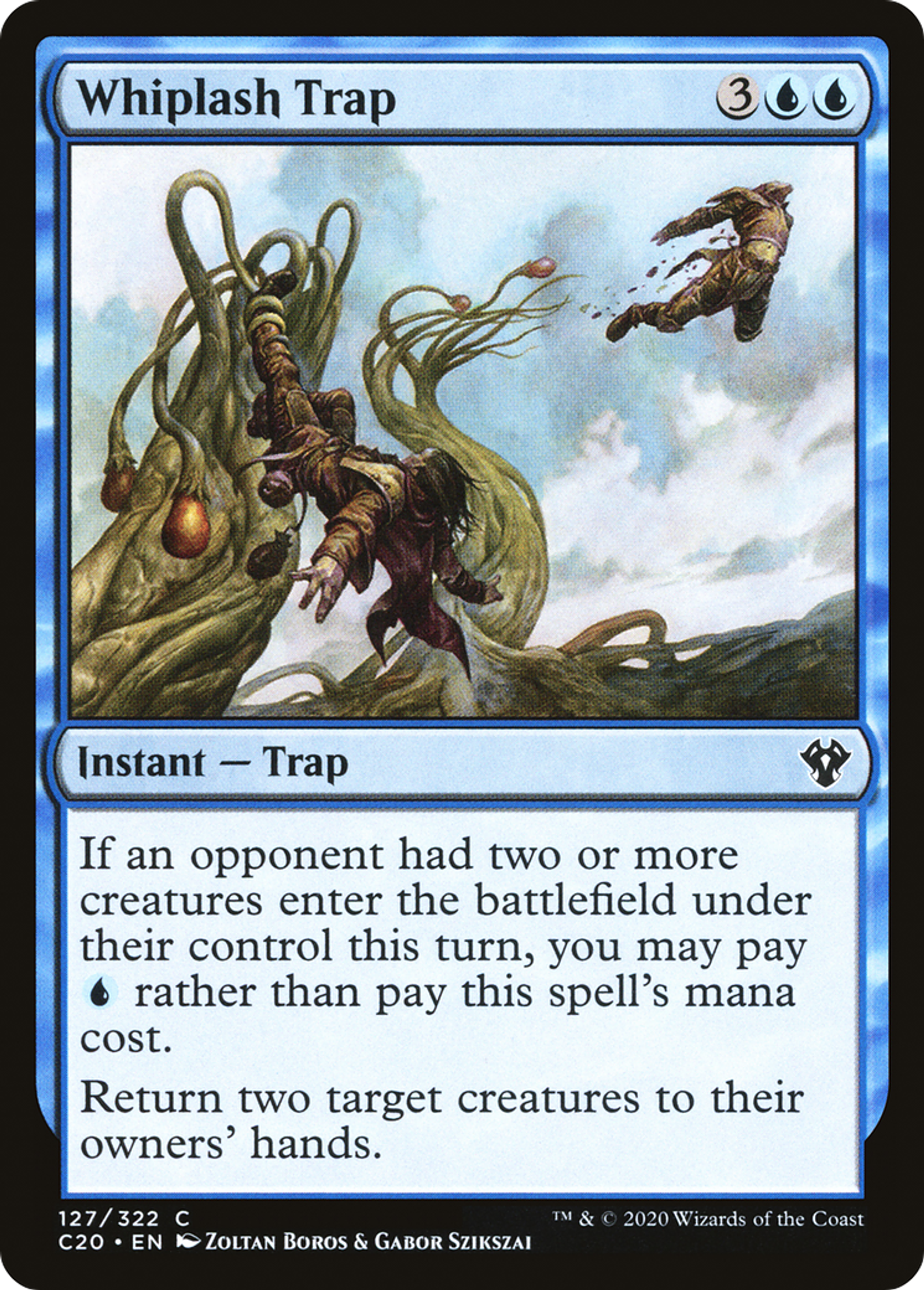 Whiplash Trap — Commander 2020 — Magic: The Gathering