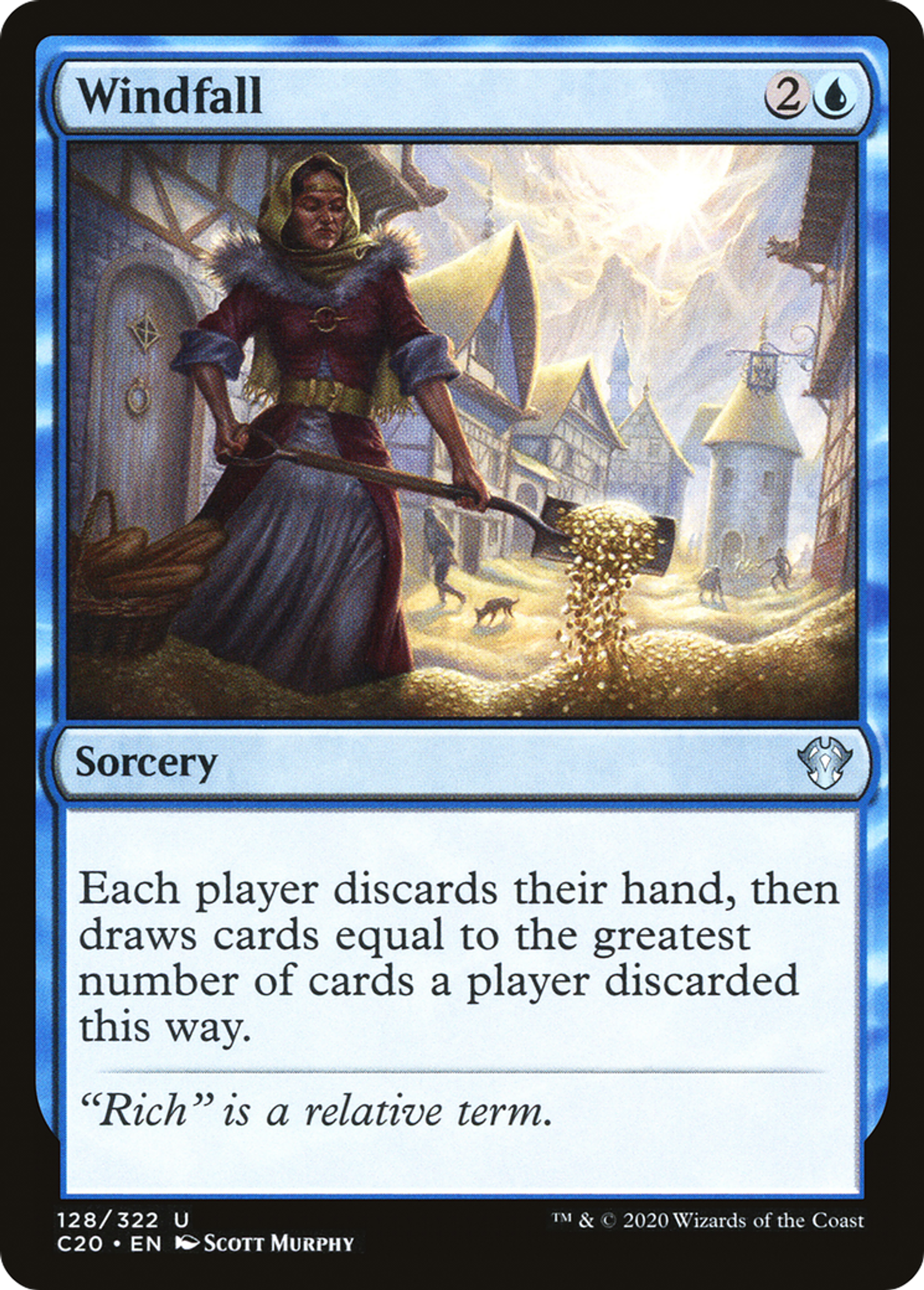 Windfall — Commander 2020 — Magic: The Gathering