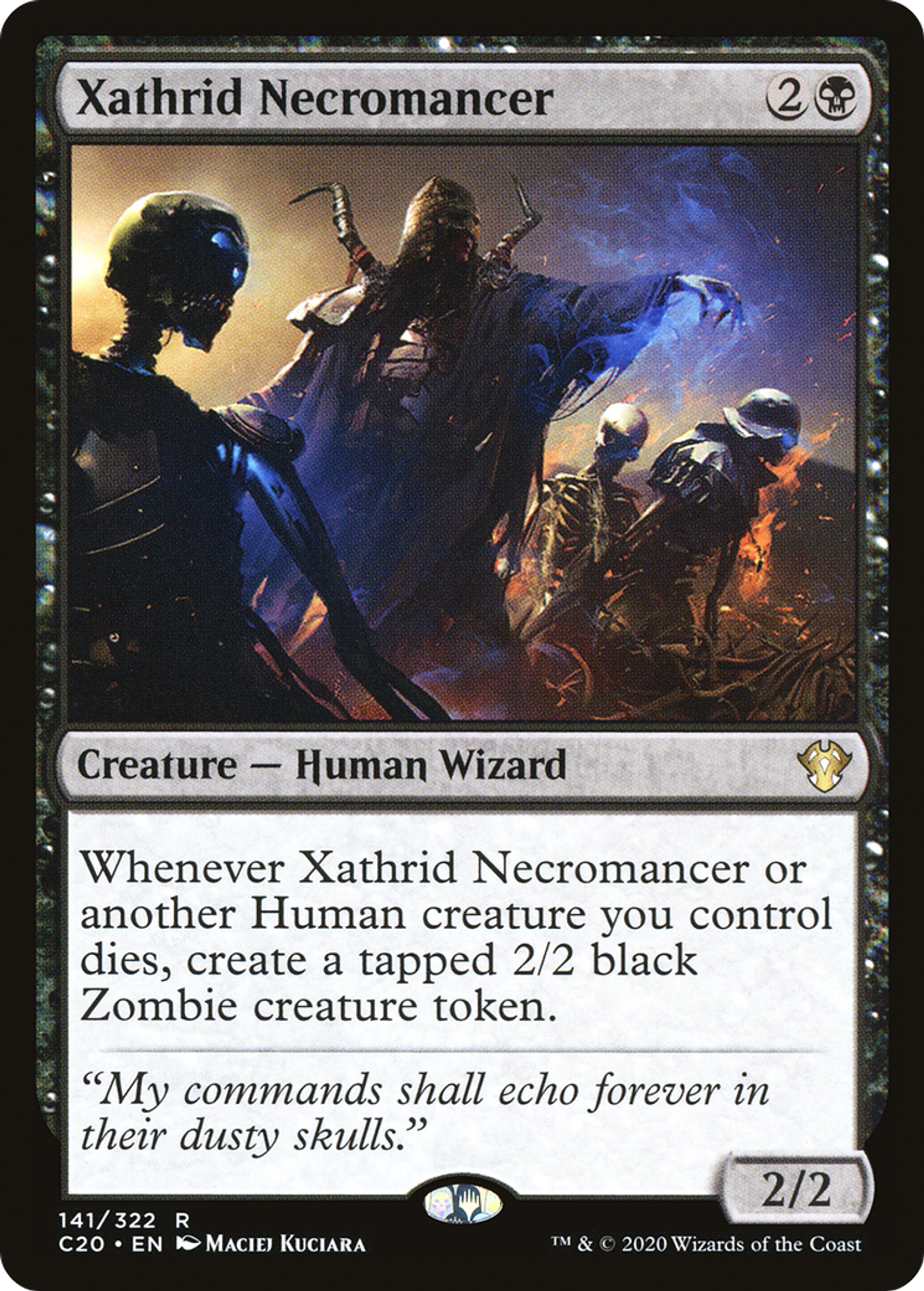 Xathrid Necromancer — Commander 2020 — Magic: The Gathering