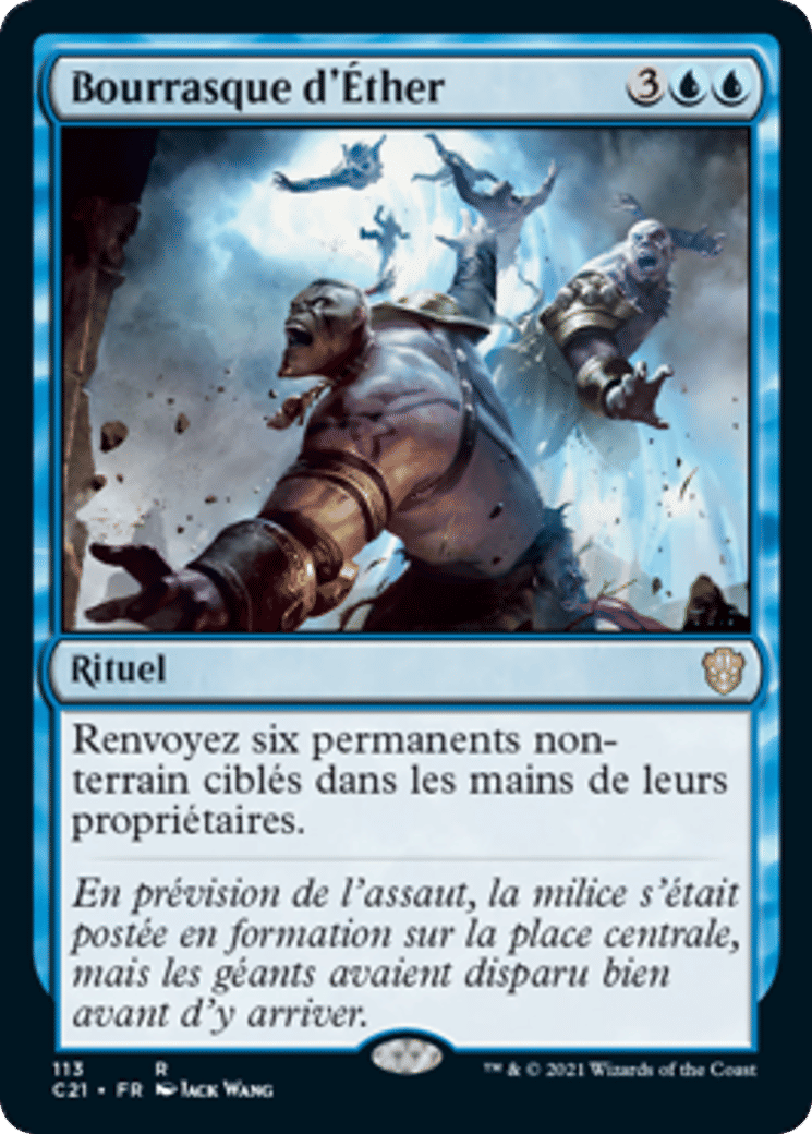 Bourrasque d'Éther — Commander 2021 — Magic: The Gathering