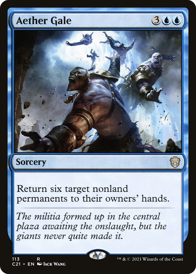Aether Gale — Commander 2021 — Magic: The Gathering