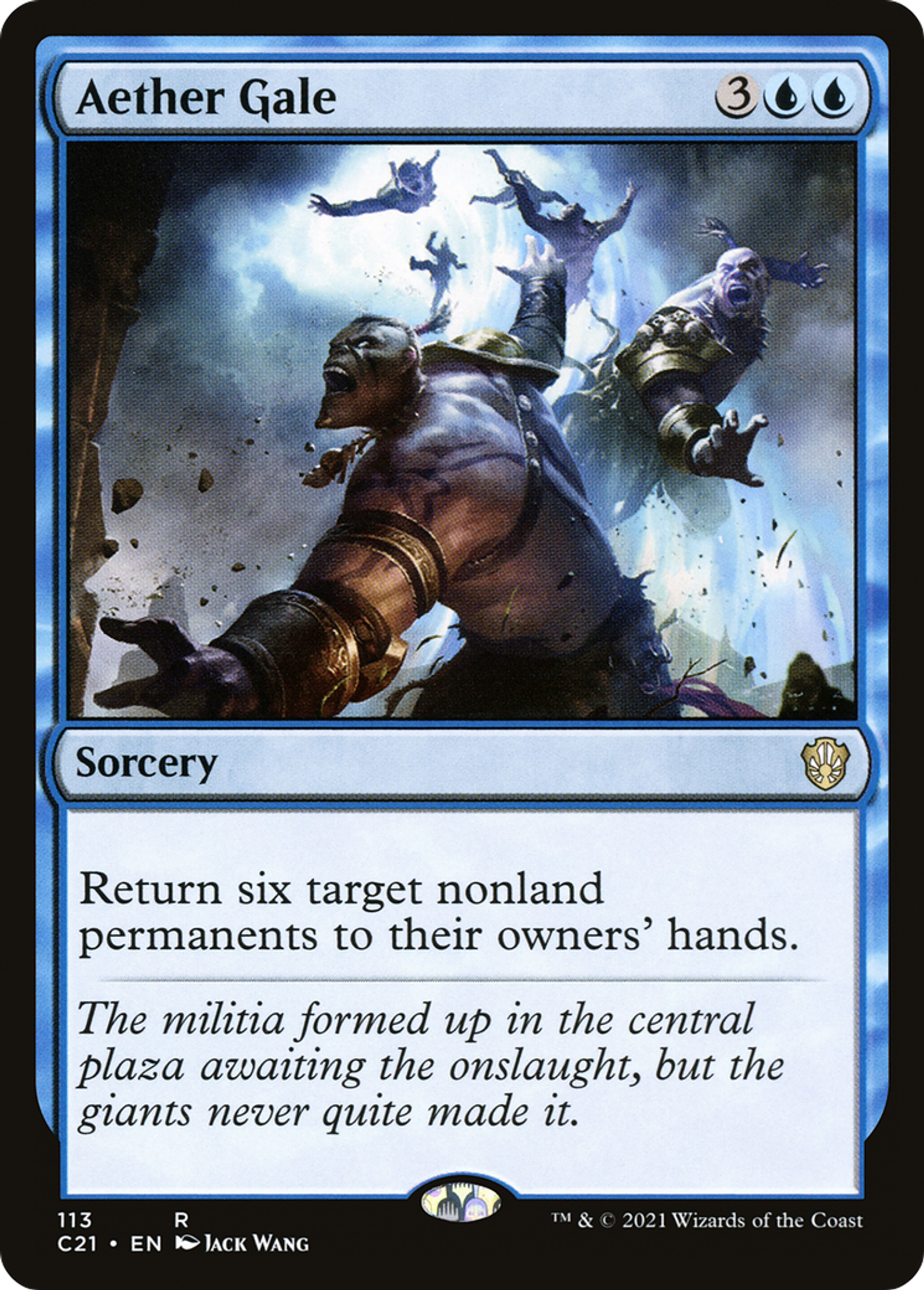 Aether Gale — Commander 2021 — Magic: The Gathering
