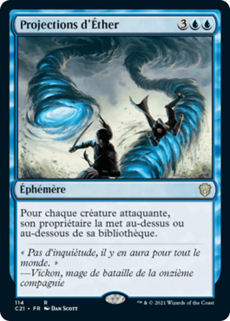 Projections d'Aether — Commander 2021 — Magic: The Gathering