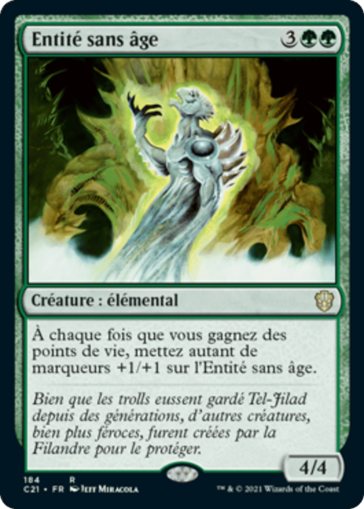 Entité sans âge — Commander 2021 — Magic: The Gathering