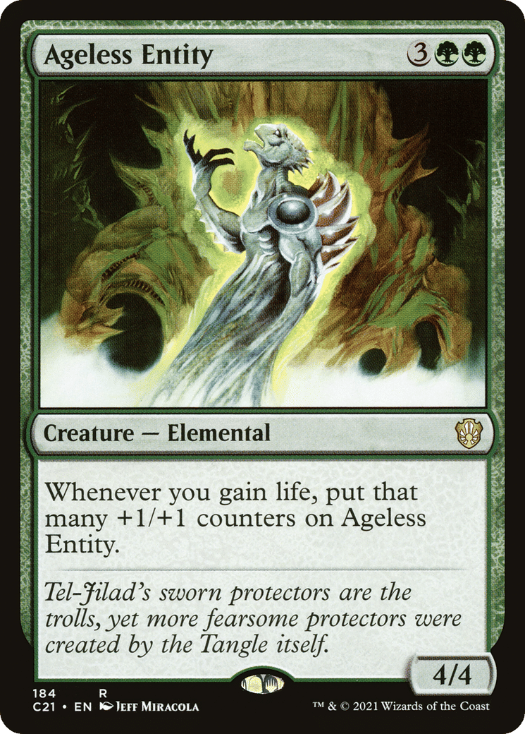 Ageless Entity — Commander 2021 — Magic: The Gathering