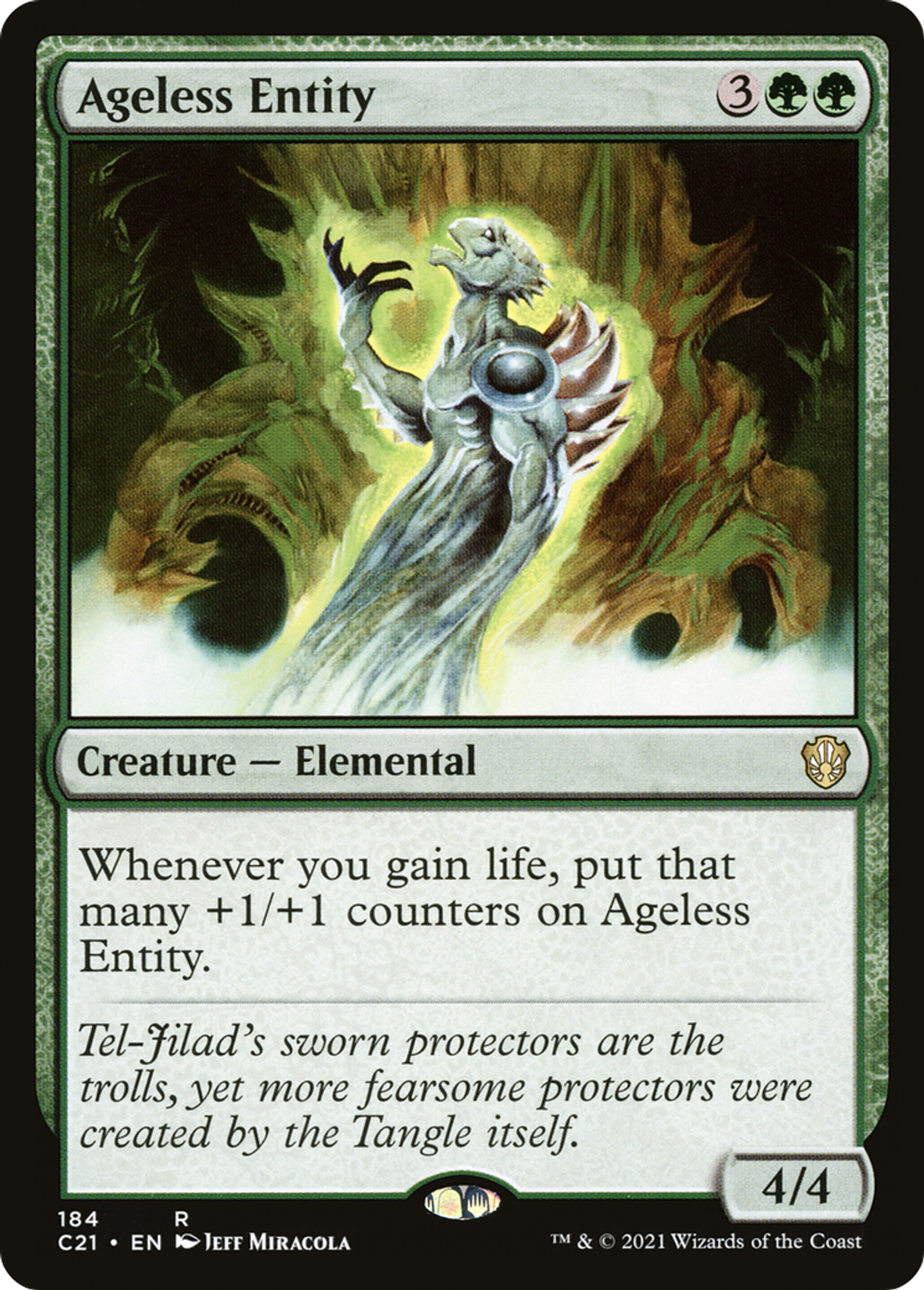 Ageless Entity — Commander 2021 — Magic: The Gathering