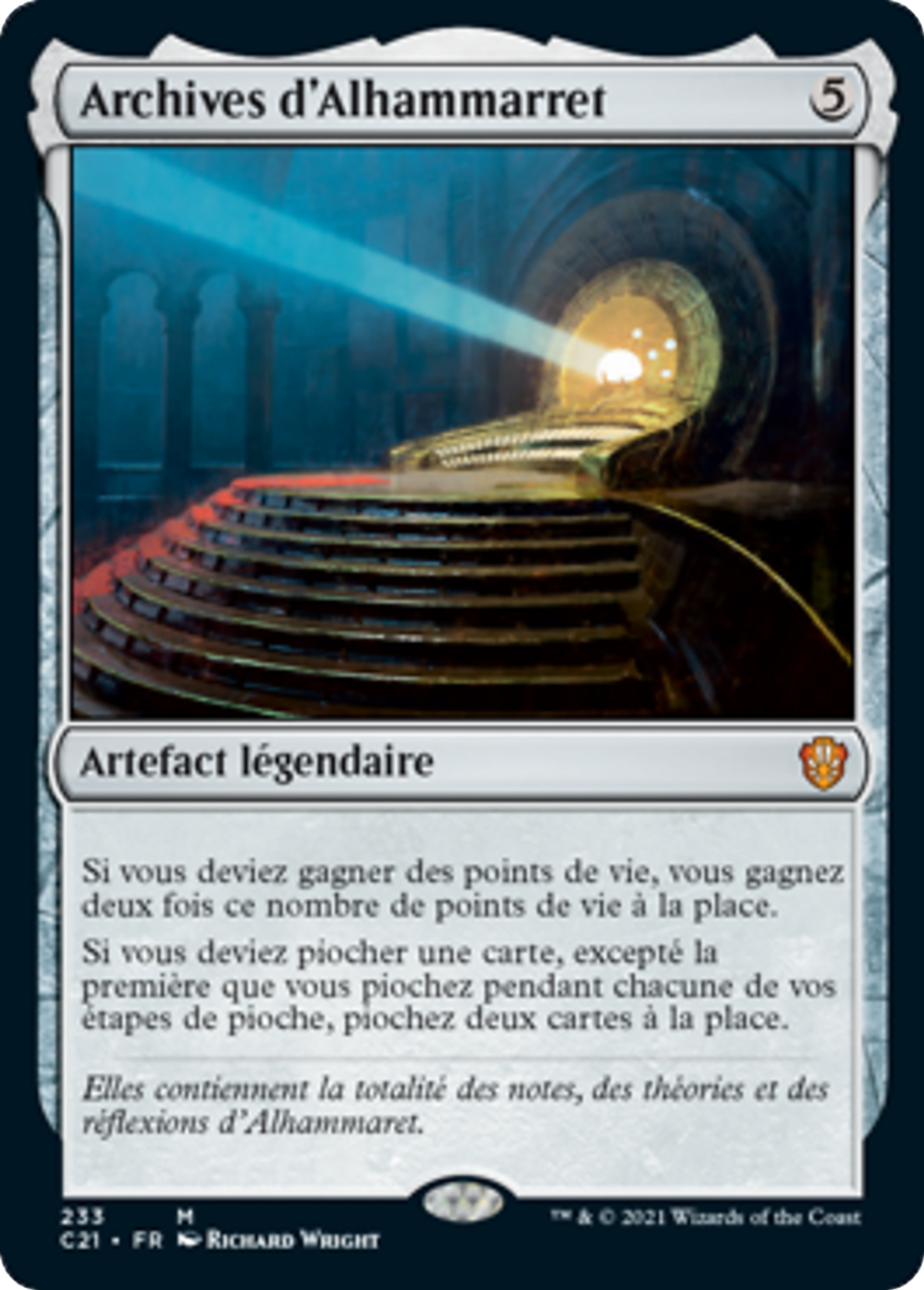 Archives d'Alhammarret — Commander 2021 — Magic: The Gathering