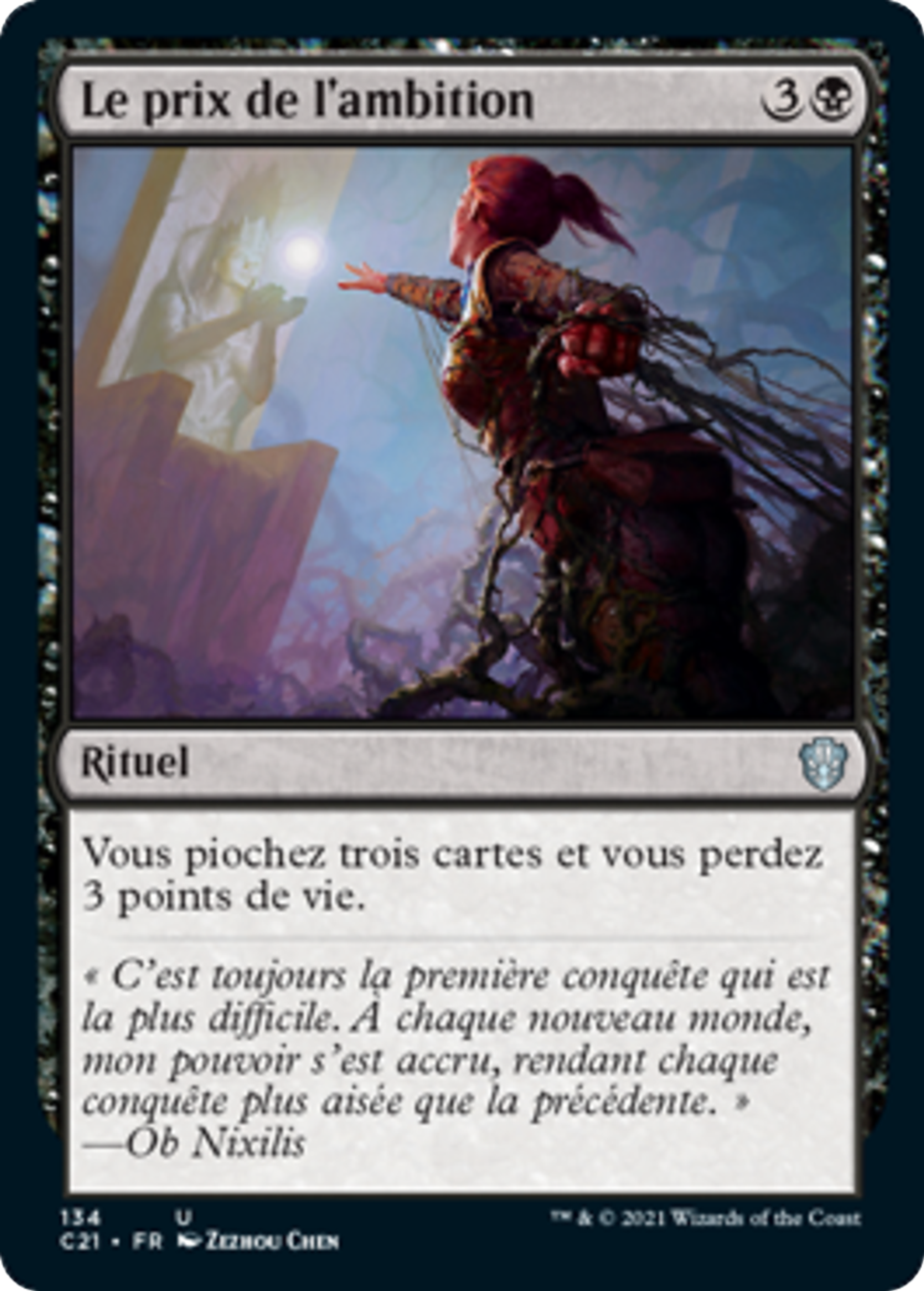 Le prix de l'ambition — Commander 2021 — Magic: The Gathering