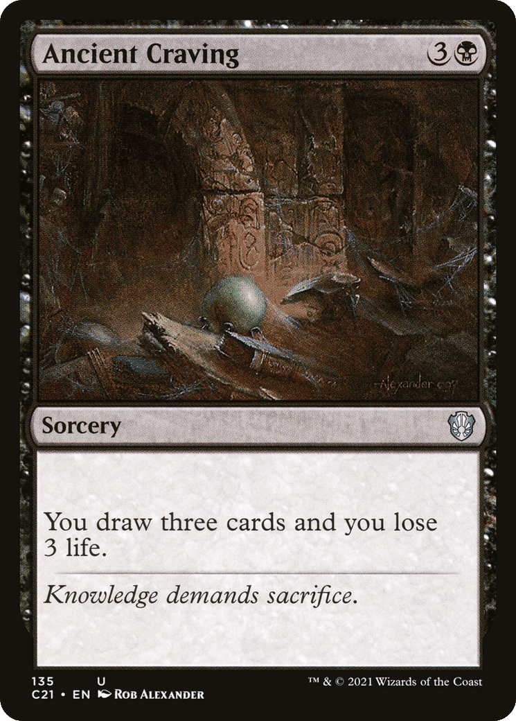 Ancient Craving — Commander 2021 — Magic: The Gathering