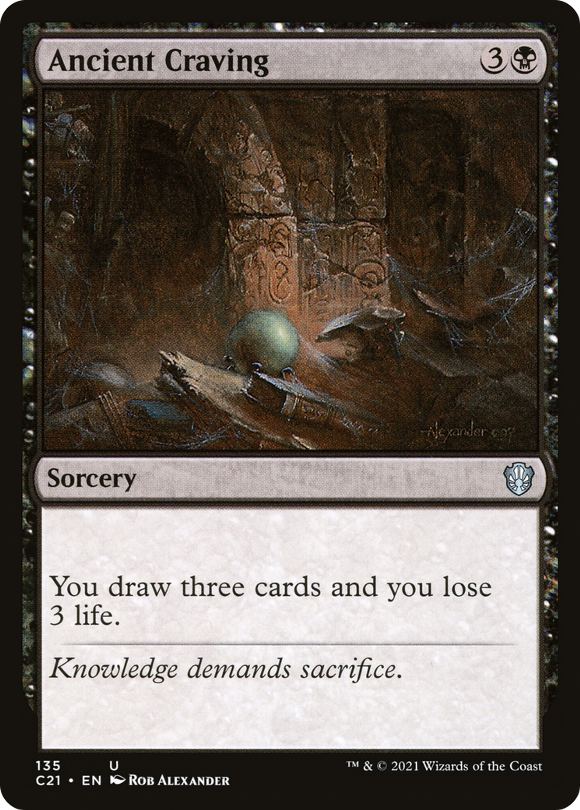 Ancient Craving — Commander 2021 — Magic: The Gathering