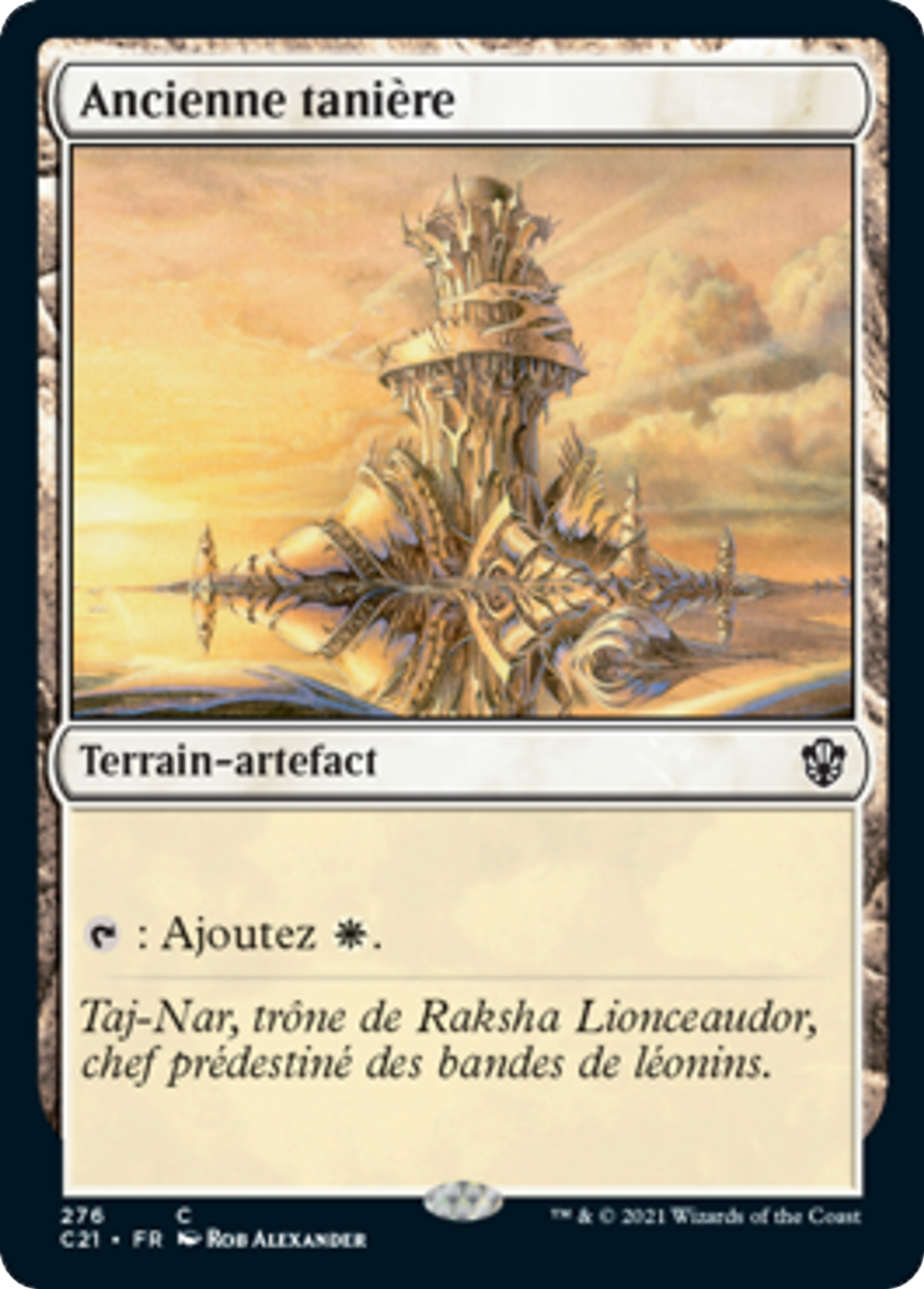Ancienne tanière — Commander 2021 — Magic: The Gathering