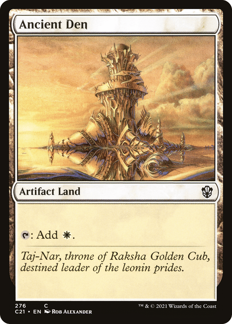 Ancient Den — Commander 2021 — Magic: The Gathering