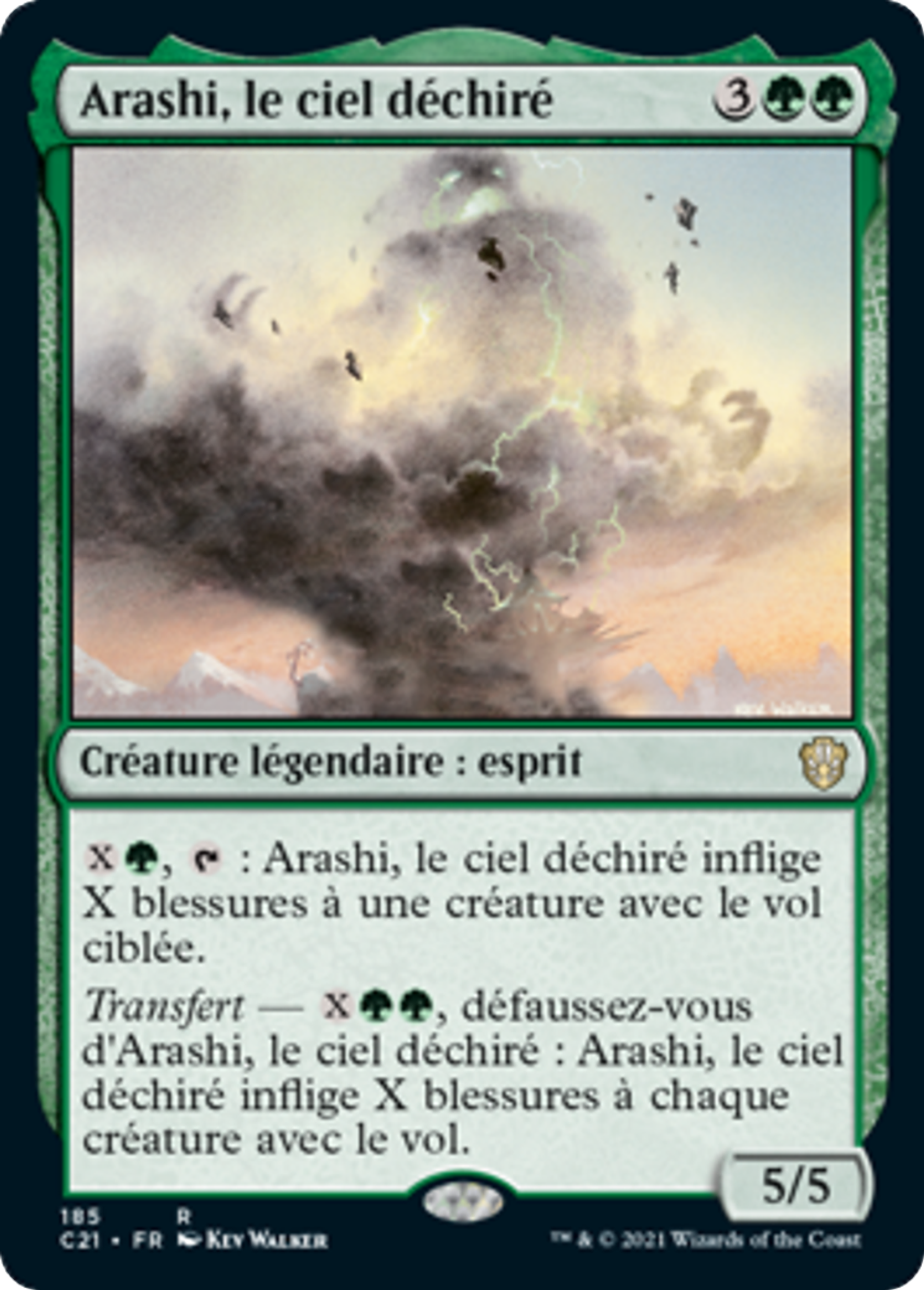 Arashi, le ciel déchiré — Commander 2021 — Magic: The Gathering