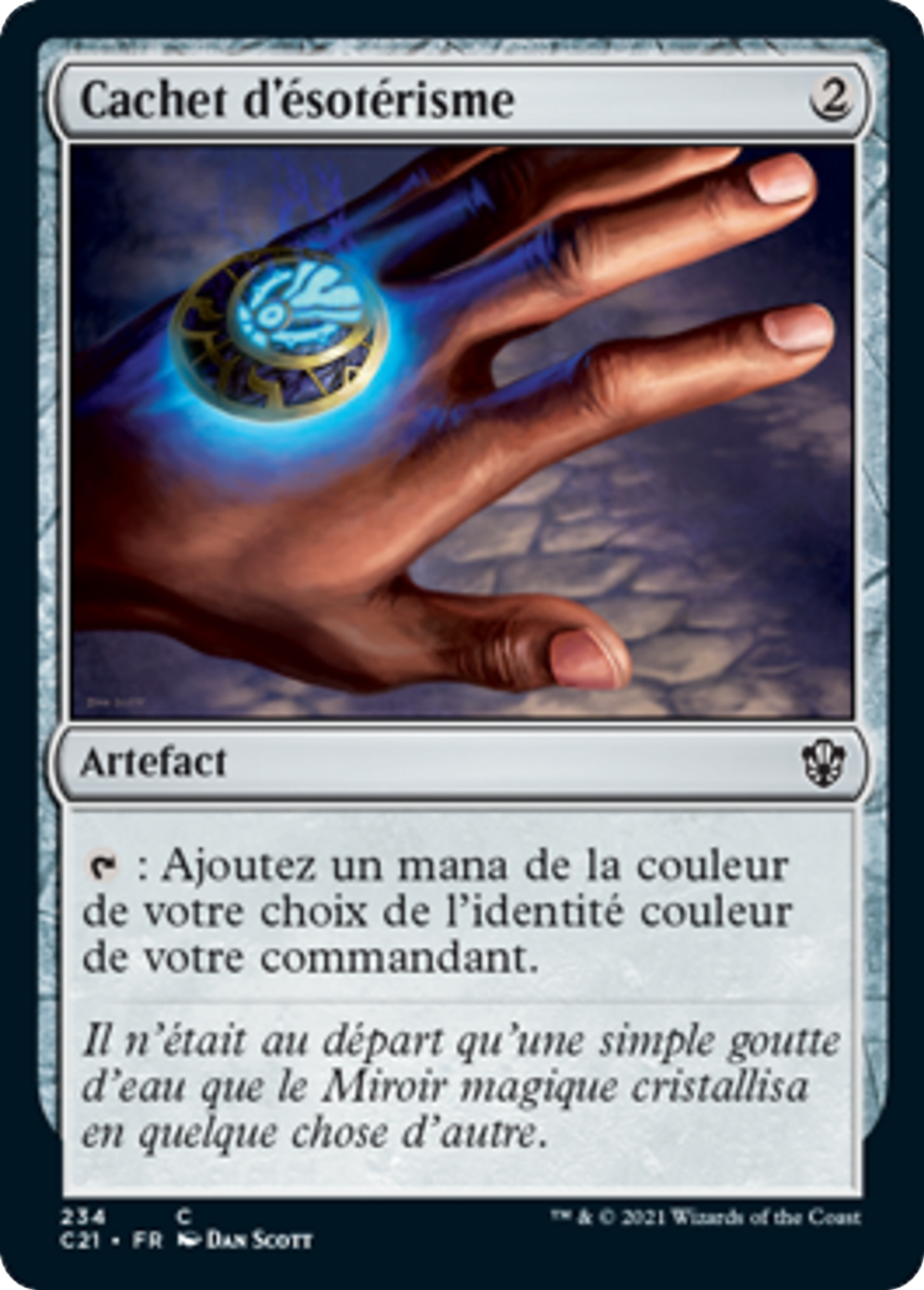 Cachet d'ésotérisme — Commander 2021 — Magic: The Gathering