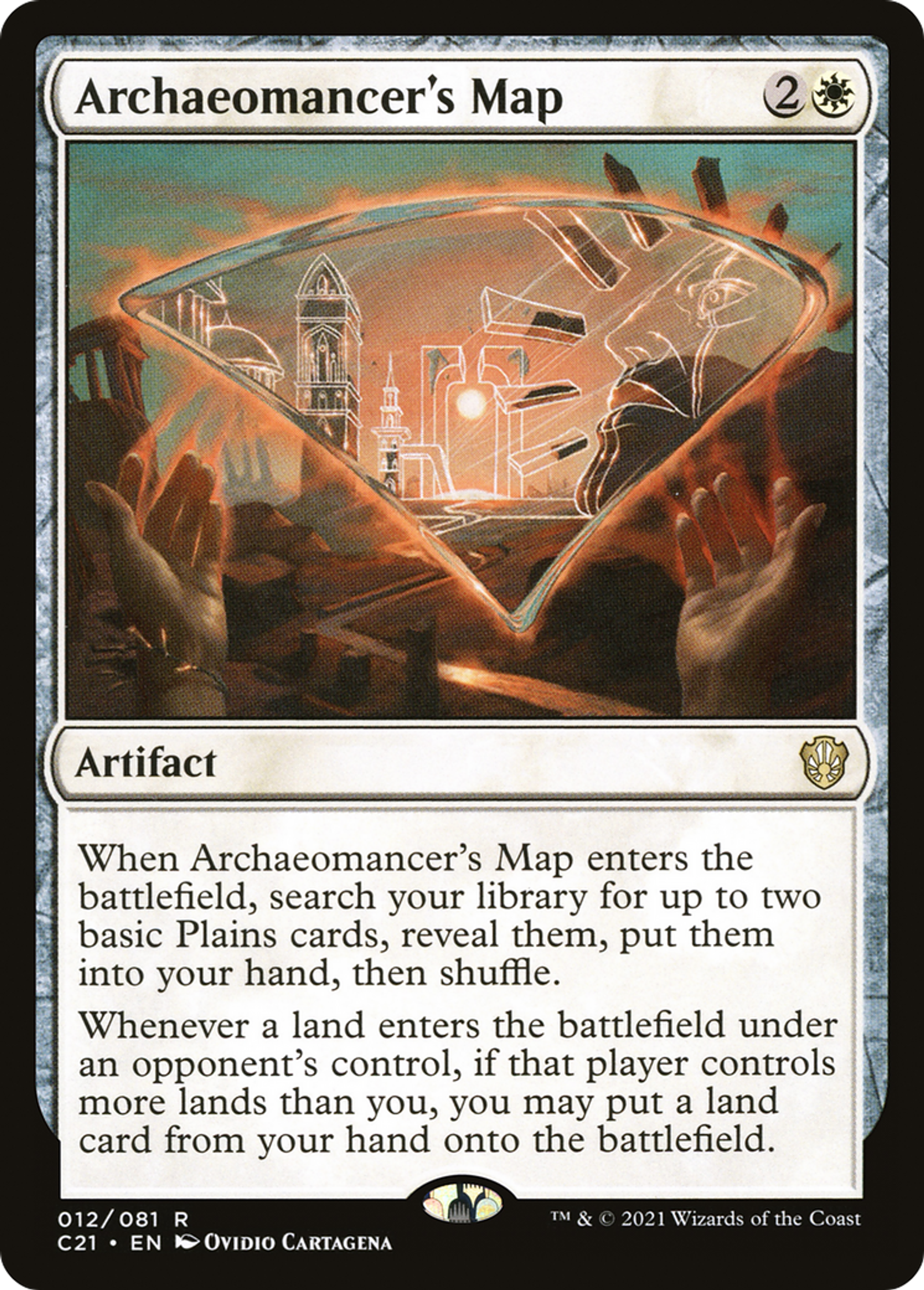 Archaeomancer's Map — Commander 2021 — Magic: The Gathering