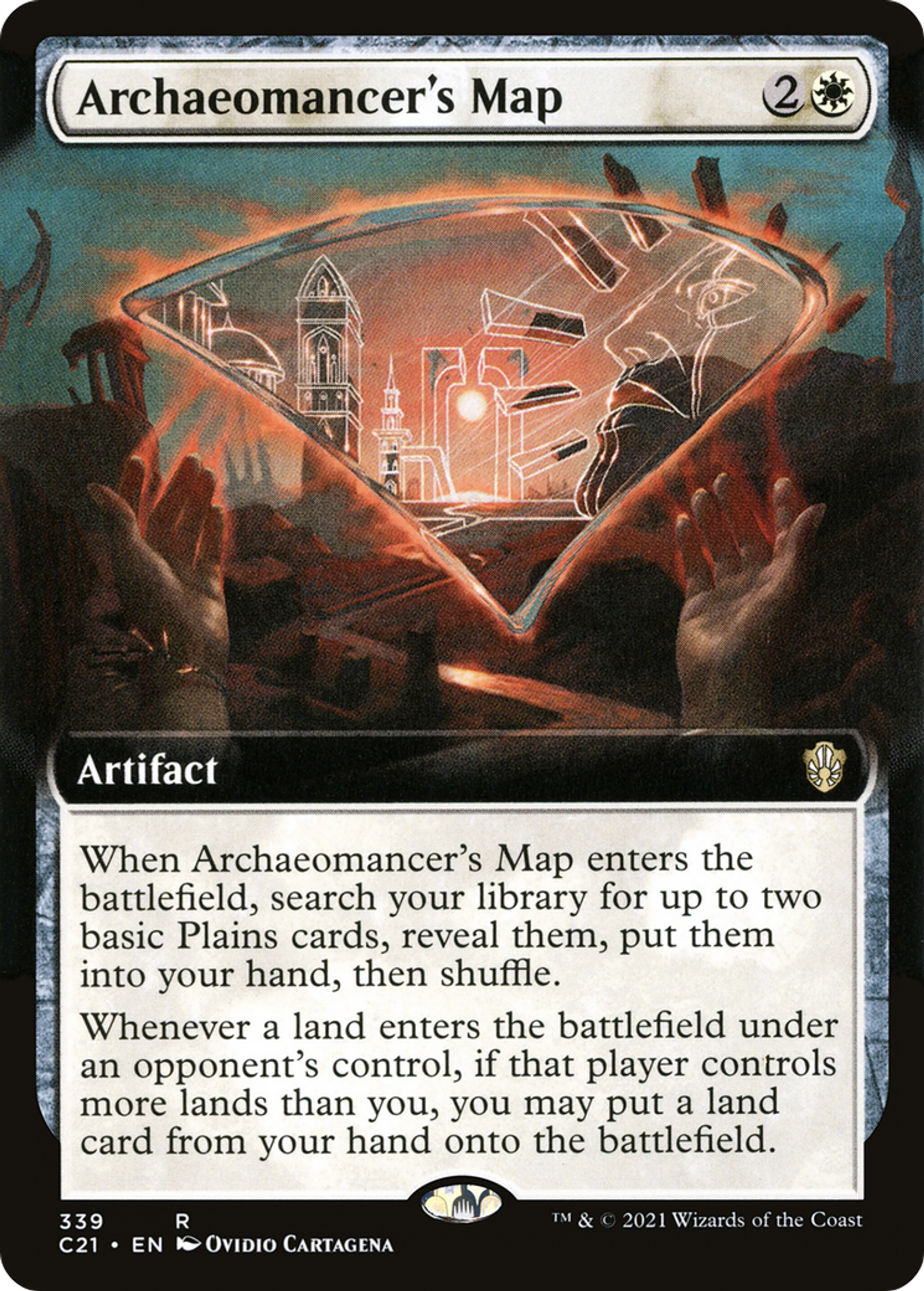 Archaeomancer's Map — Commander 2021 — Magic: The Gathering