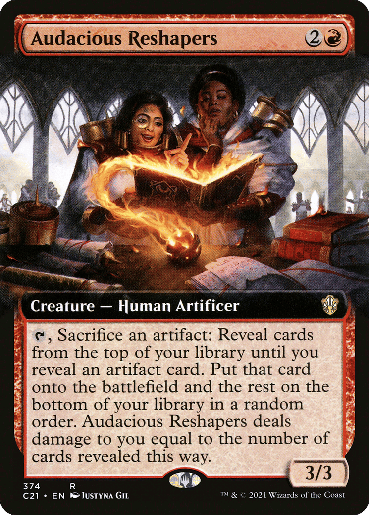 Audacious Reshapers — Commander 2021 — Magic: The Gathering