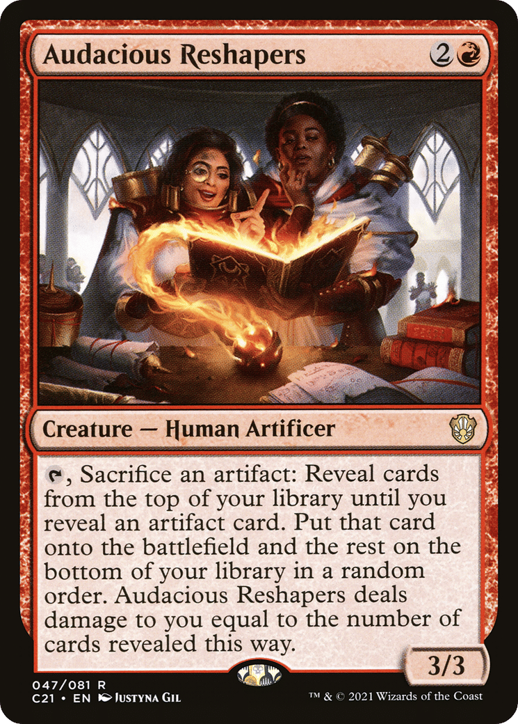 Audacious Reshapers — Commander 2021 — Magic: The Gathering