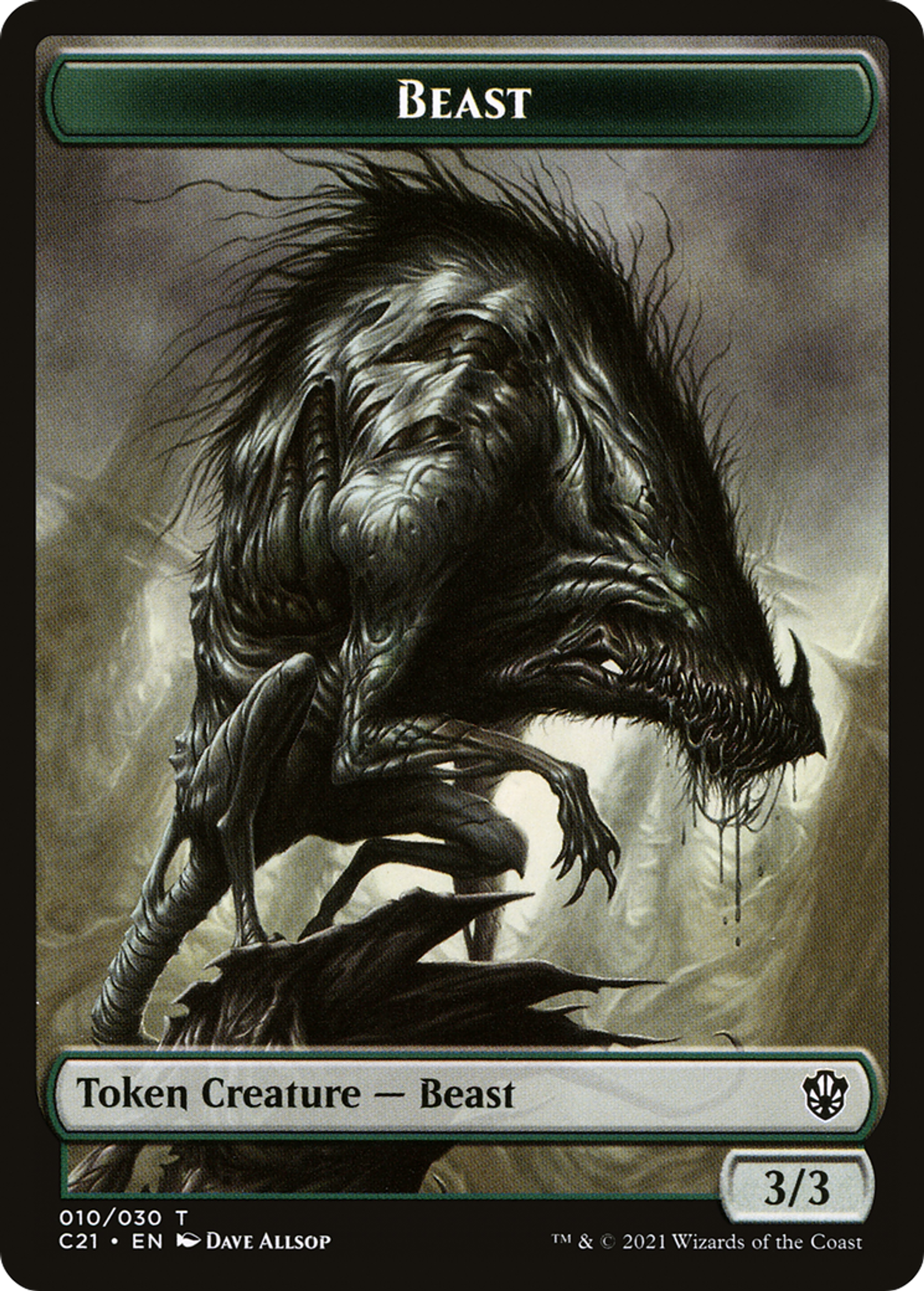 Beast — Commander 2021 — Magic: The Gathering