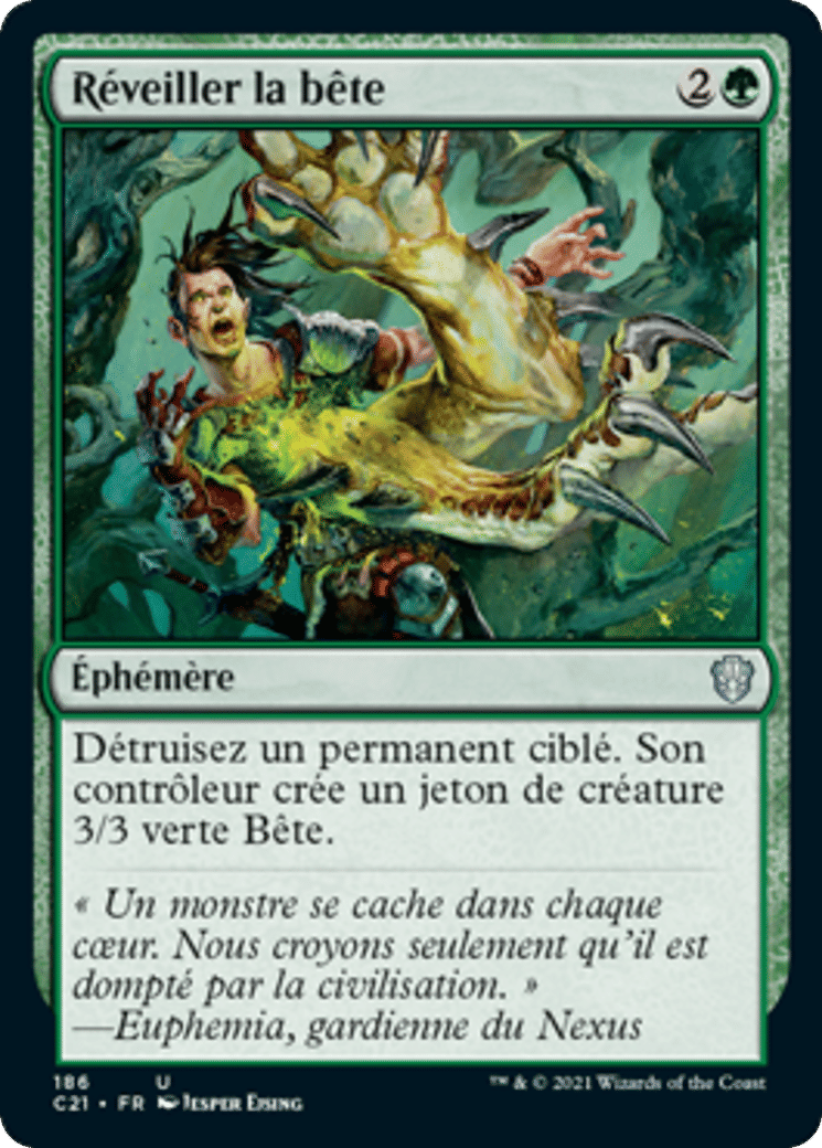 Réveiller la bête — Commander 2021 — Magic: The Gathering