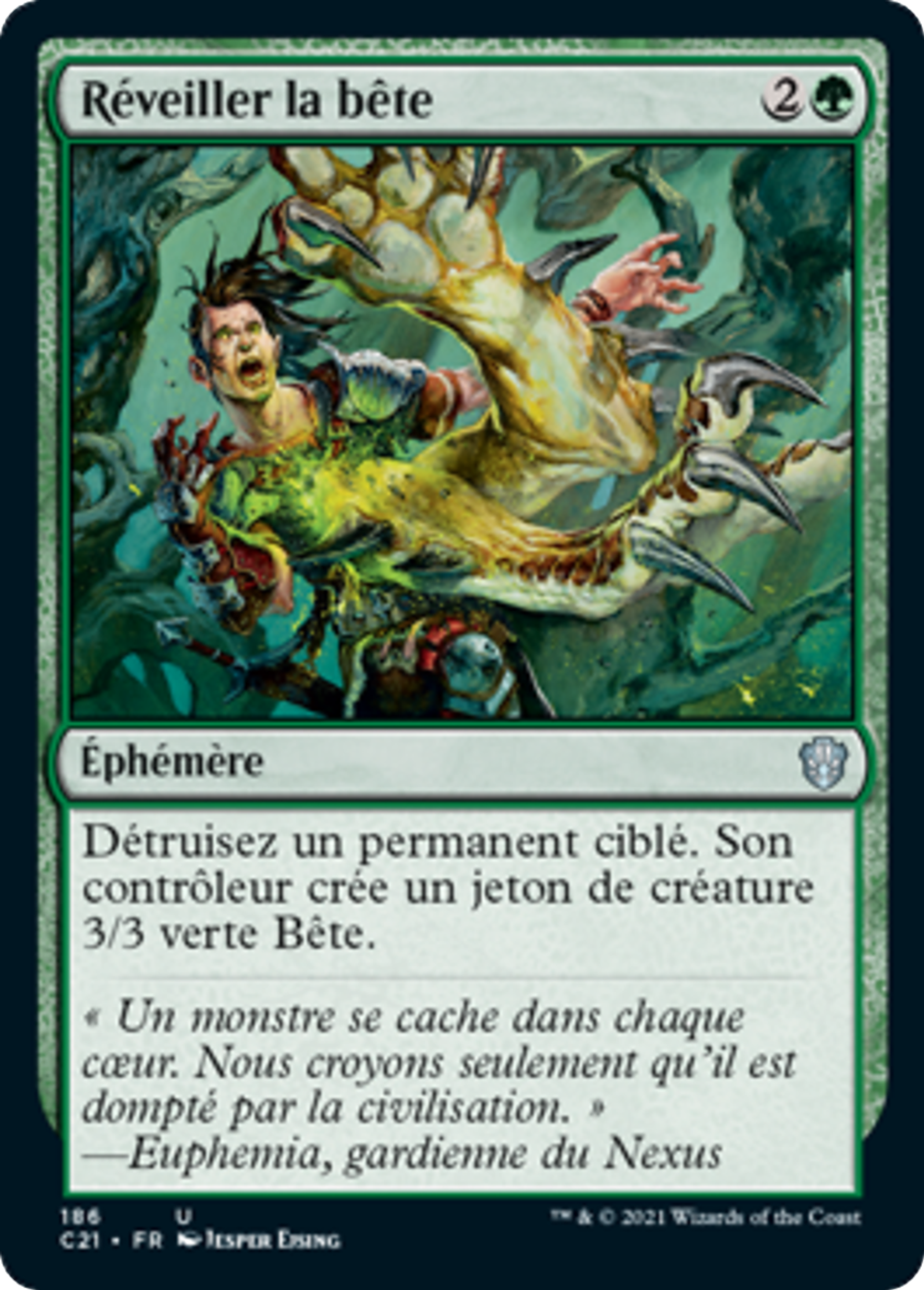 Réveiller la bête — Commander 2021 — Magic: The Gathering