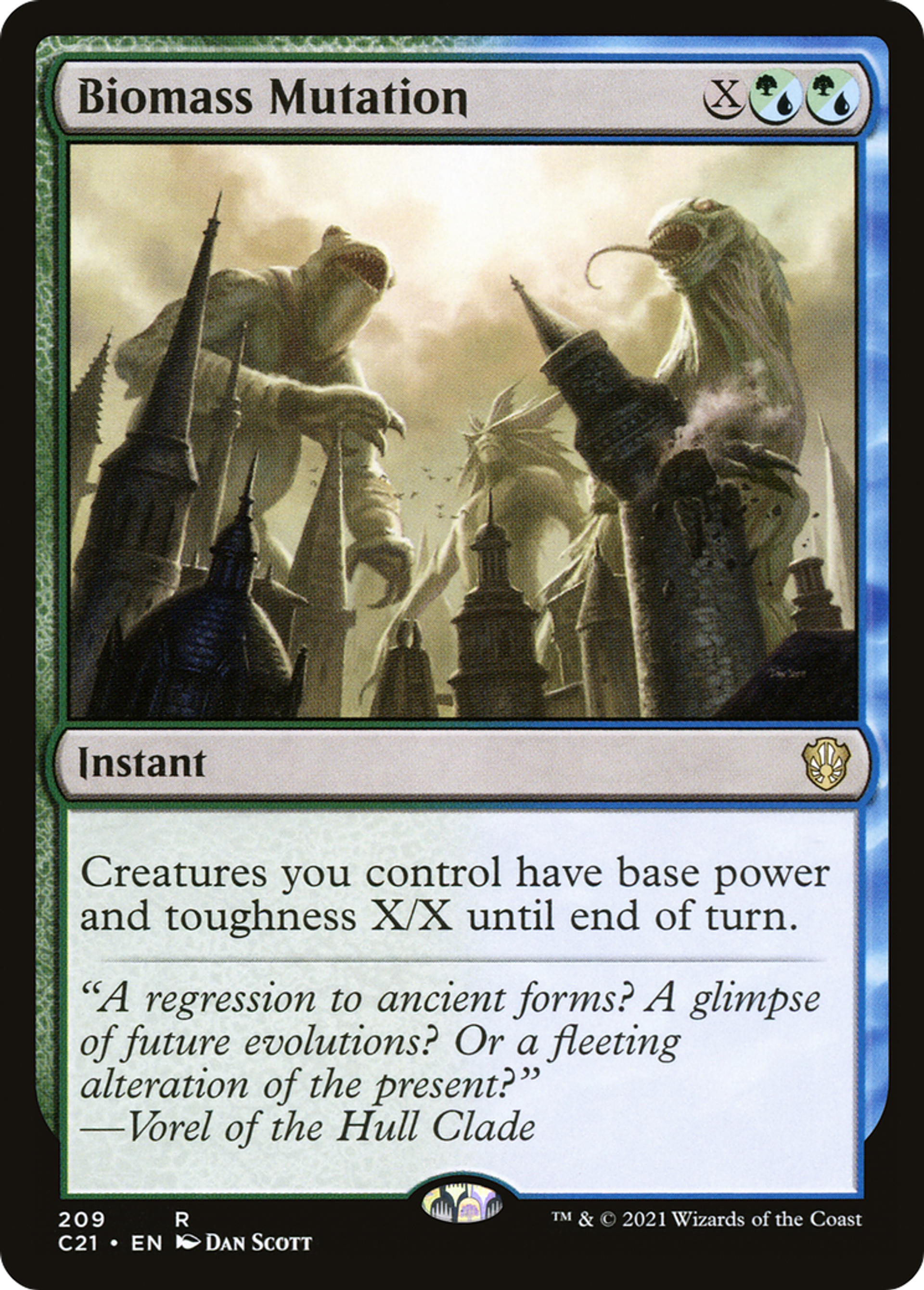 Biomass Mutation — Commander 2021 — Magic: The Gathering