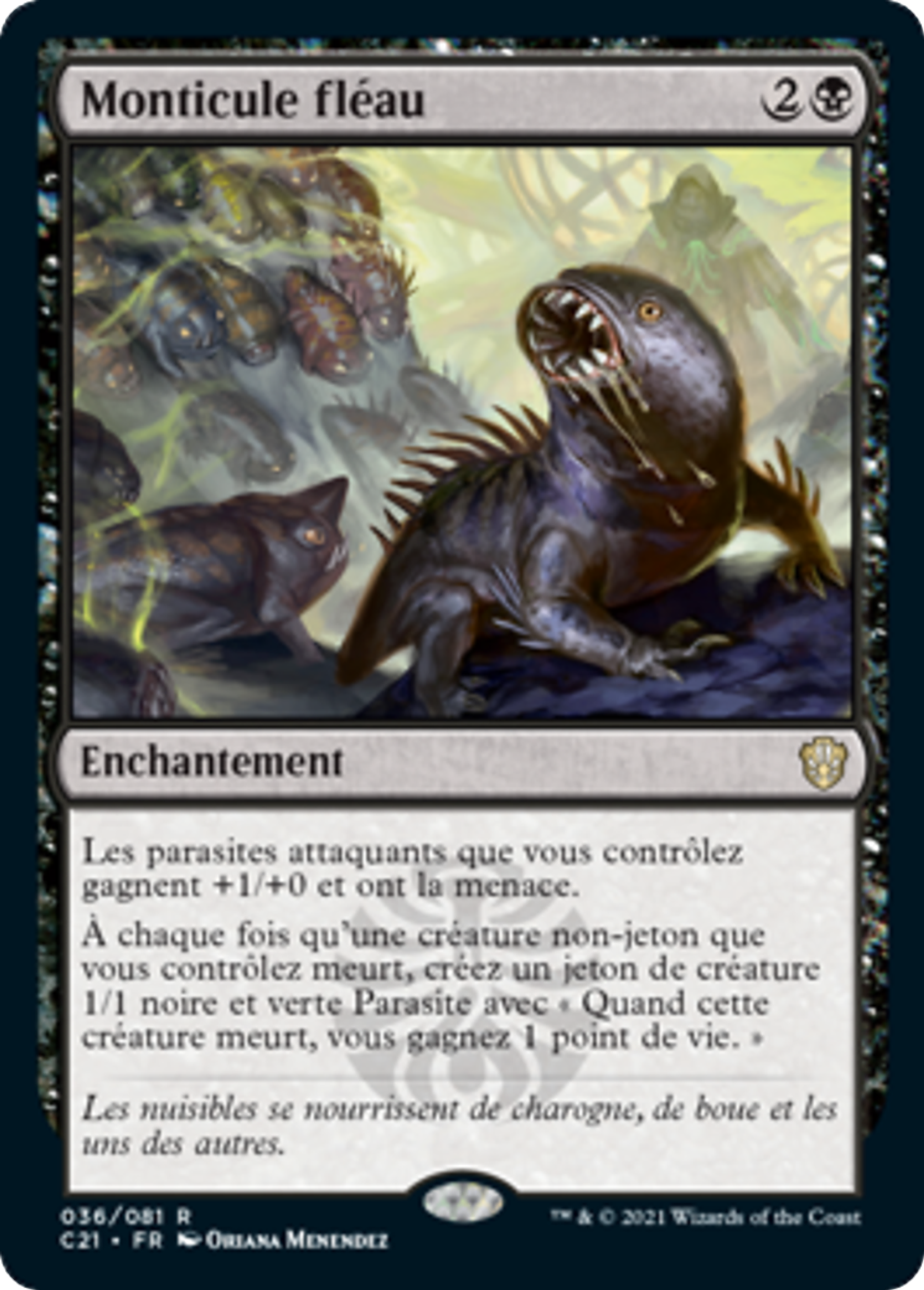 Monticule fléau — Commander 2021 — Magic: The Gathering