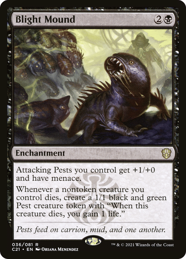 Blight Mound — Commander 2021 — Magic: The Gathering