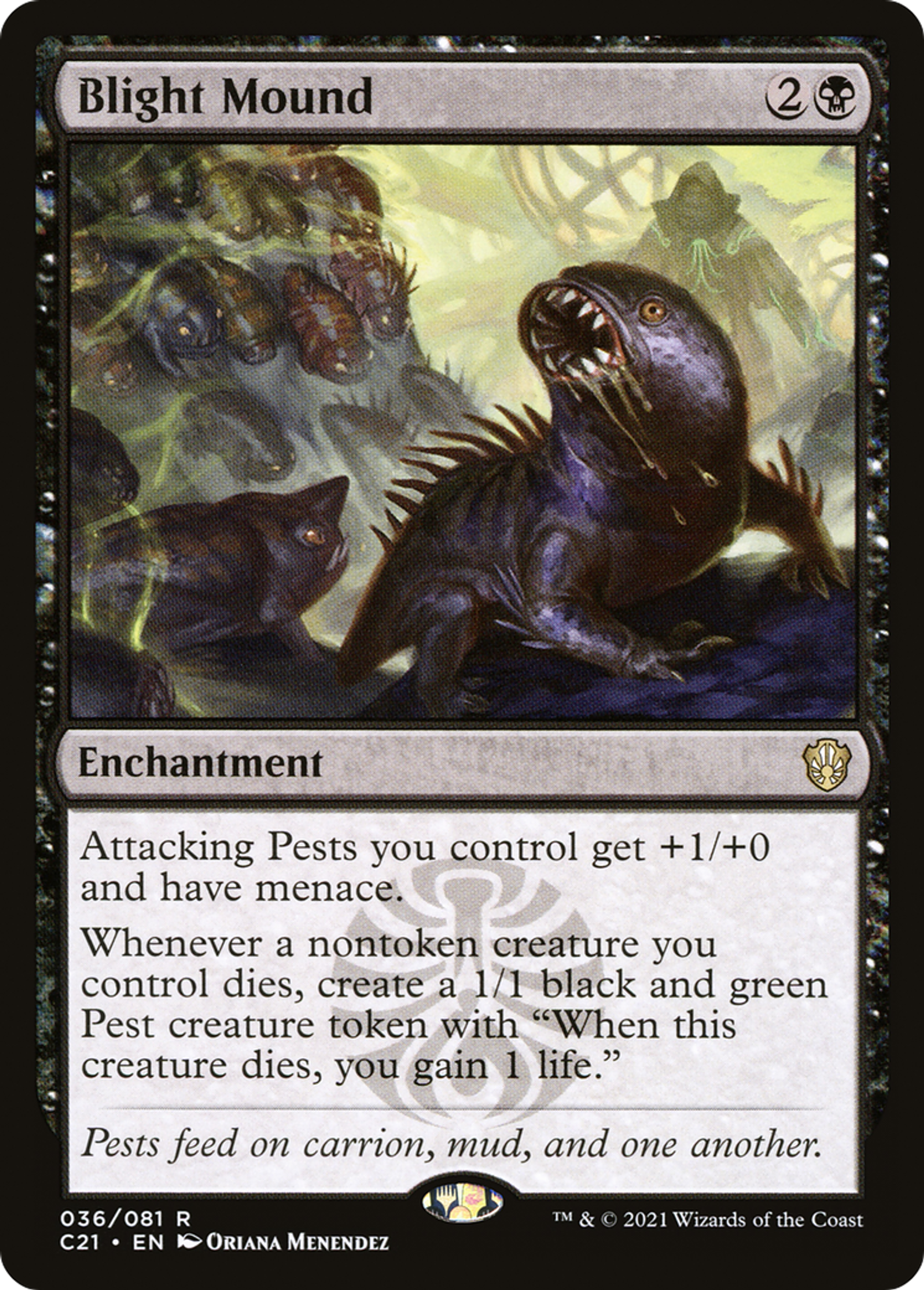 Blight Mound — Commander 2021 — Magic: The Gathering