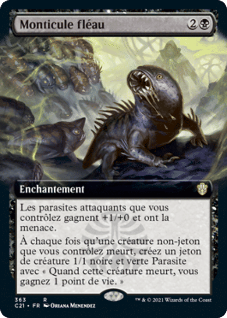 Monticule fléau — Commander 2021 — Magic: The Gathering