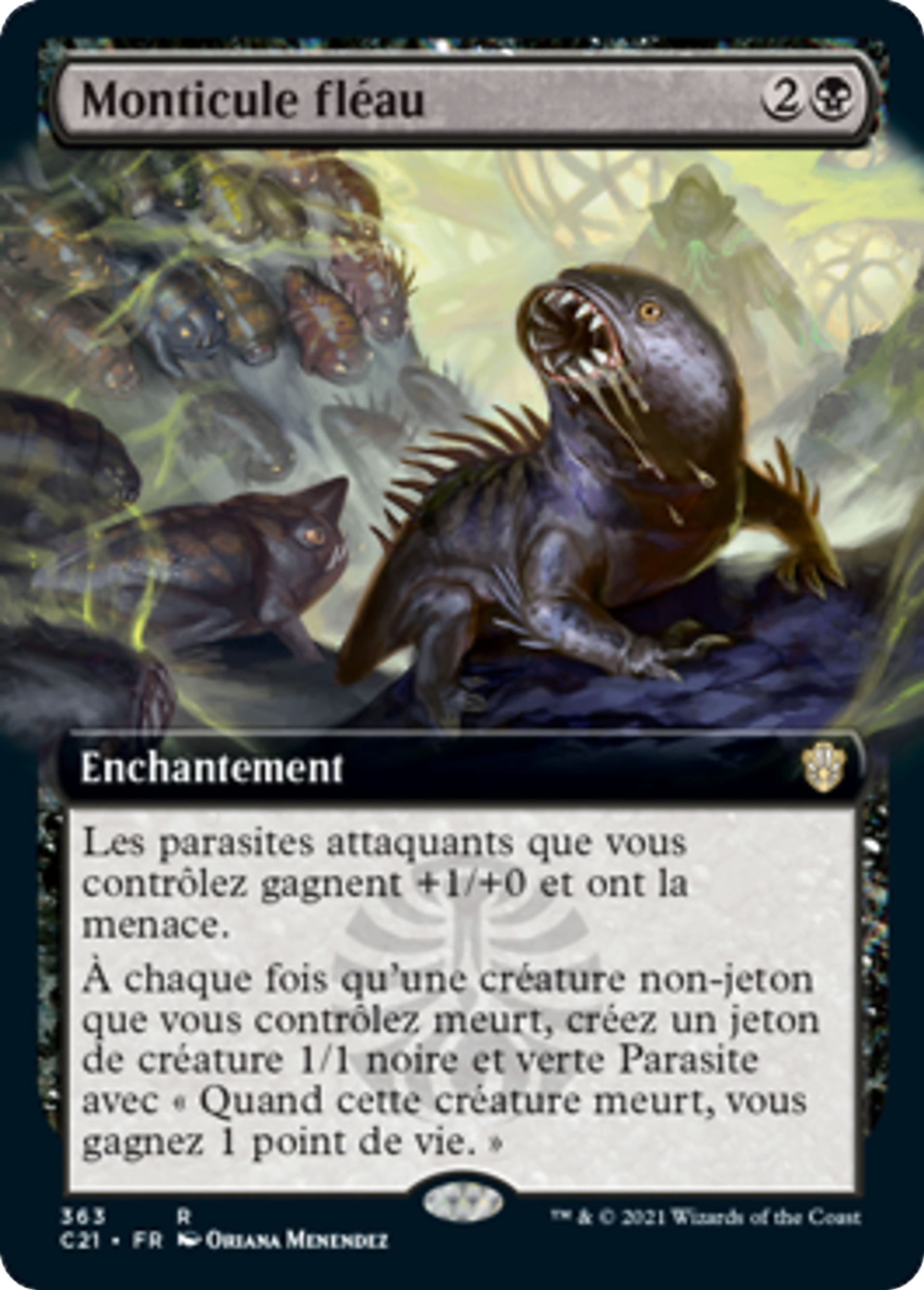 Monticule fléau — Commander 2021 — Magic: The Gathering