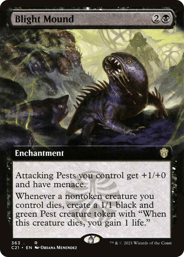 Blight Mound — Commander 2021 — Magic: The Gathering