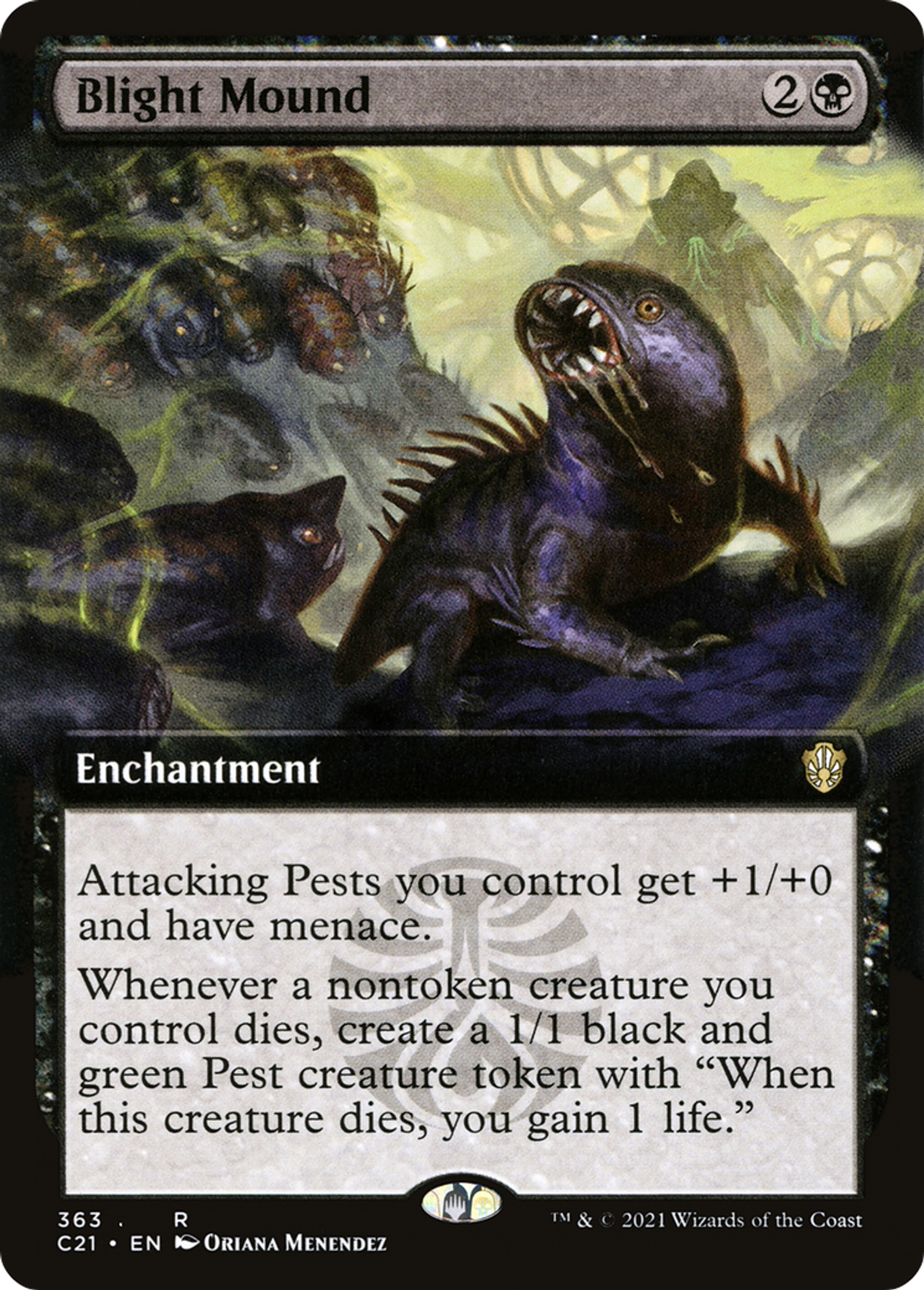 Blight Mound — Commander 2021 — Magic: The Gathering