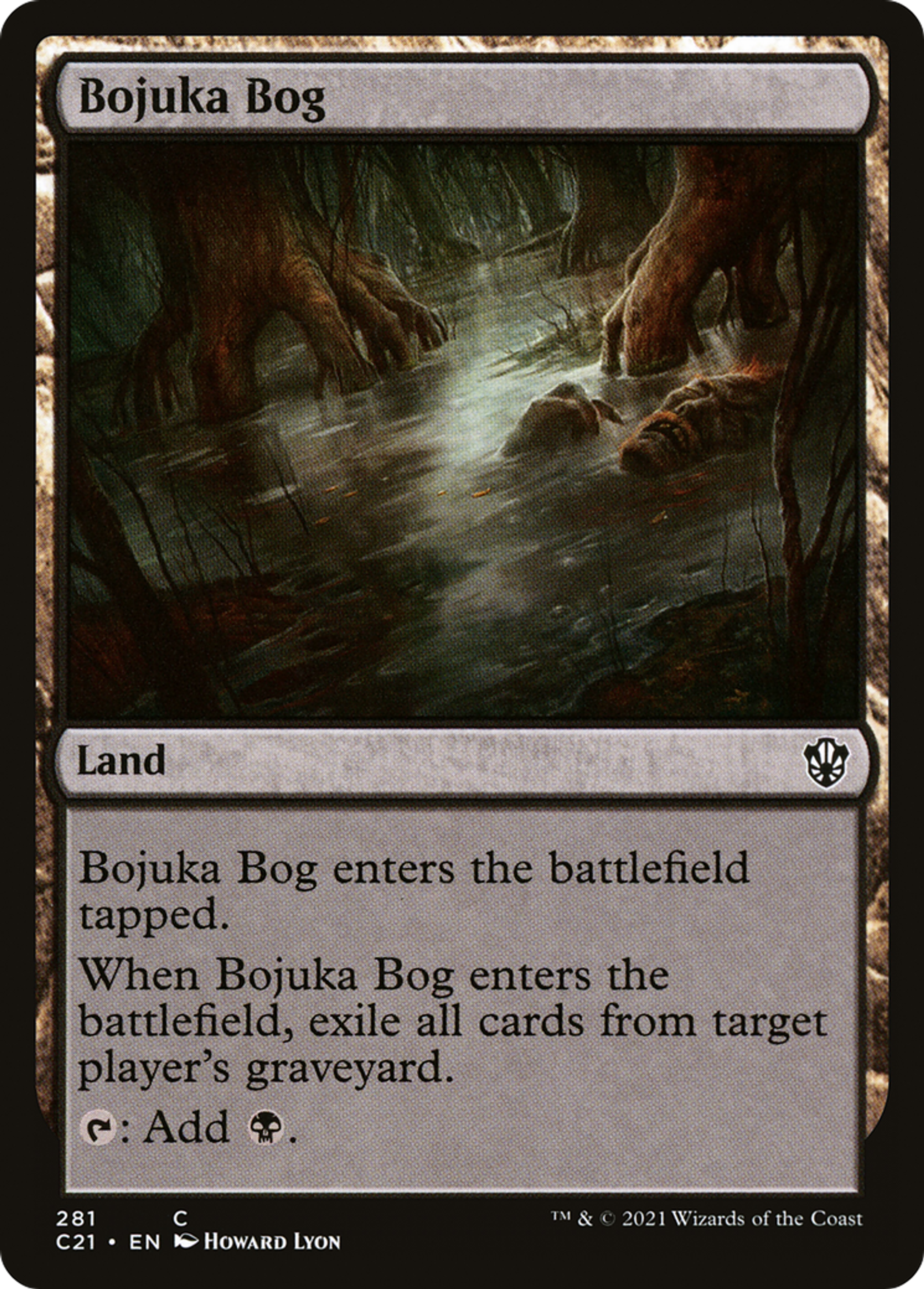Bojuka Bog — Commander 2021 — Magic: The Gathering